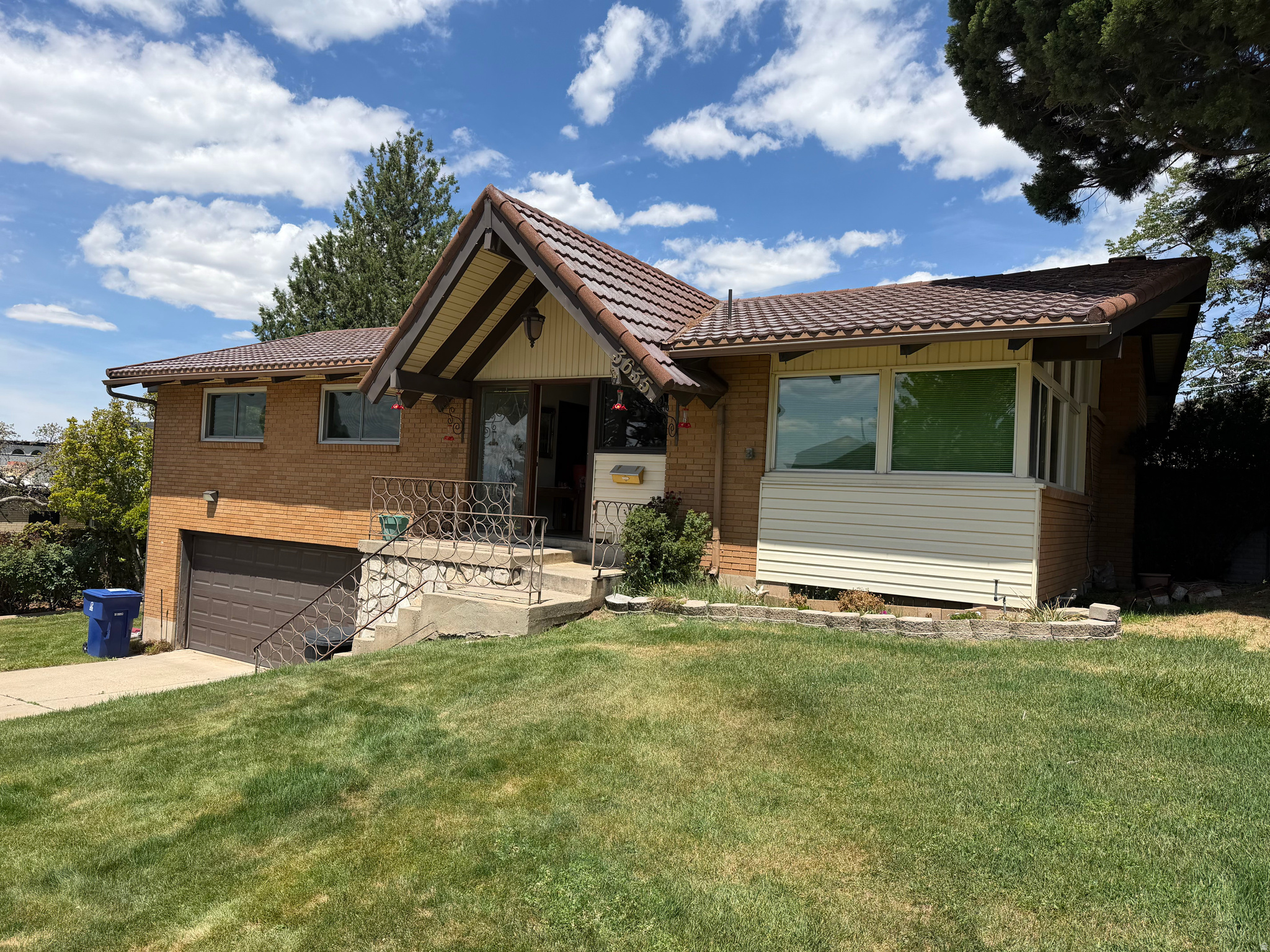 Coming Soon  Don't Miss This Rare Millcreek Opportunity!  Nestled on sought-after Millstream Drive in the heart of Millcreek, just a couple of blocks from the mountains, this classic 1964 rambler/ranch offers breathtaking views that stretch across the entire Salt Lake Valley. Wake up each morning to spectacular mountain scenery and enjoy sunsets that look like they belong on a postcard.  This well-maintained home features 5 bedrooms, 2 bathrooms, and a walkout basement, providing plenty of space for family, guests, or entertaining. The updated kitchen includes beautiful quartz countertops, a gas range, and durable luxury vinyl plank flooring. Additional improvements include newer upstairs windows and a newer roof, giving buyers added peace of mind.  Outside, you'll find a truly remarkable California redwood tree, lovingly planted by the original owner, now towering above the landscape and creating a one-of-a-kind focal point. The attached two-car garage, mature yard, and unbeatable location complete this incredible property.  Just minutes from stunning mountain trails, hiking, biking, and outdoor recreation, this home offers the perfect blend of nature, convenience, and timeless charm. Opportunities like this are incredibly rare in one of Millcreek's most desirable neighborhoods.  Coming Soon! Don't wait-homes in this exceptional location rarely become available, and this one is sure to capture attention the moment it hits the market.  Newer 'Renewal by Anderson' windows added about a year ago in the main floor bedrooms. Stained glass window and natural stone floor make for a stunning entry. Metal roof. Kitchen remodeled 5 years ago.