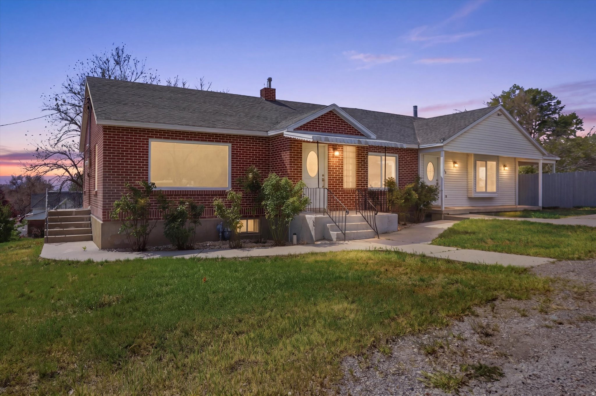 Opportunity, flexibility, and space all come together in this updated 5 bedroom, 4 bathroom home. Designed to fit a variety of living situations, the layout offers a separate ADU, additional unfinished space ready for whatever you envision, and a detached 2-car garage. Whether you're looking for room to grow, multi-generational living options, rental income potential, or a combination of all three, this property can adapt to your needs. With the ability to configure the 5 bedrooms in multiple ways, the possibilities here are hard to beat. Recent updates include new flooring throughout, new carpet, new cabinetry, quartz countertops, updated electrical, new tile in bathrooms, and updated bath fixtures. Located on corner lot with, this home offers both comfort and versatility in one unique package.