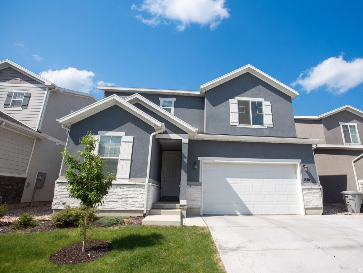 Price Improvement! Welcome home to this stunning close to brand-new single-family residence in one of Pleasant Grove's most desirable master-planned communities. Zero Lawn Care!you'll never mow, edge, water, or worry about yard work again. Enjoy a beautifully maintained yard and community green spaces while spending your weekends exploring Utah Valley instead of pushing a lawnmower. Just 3 minutes to the I-15 freeway for effortless commutes to Lehi, Orem, Provo, or Salt Lake City. Minutes from  grocery stores and surrounded by an abundance of restaurants, cafes, and shopping.