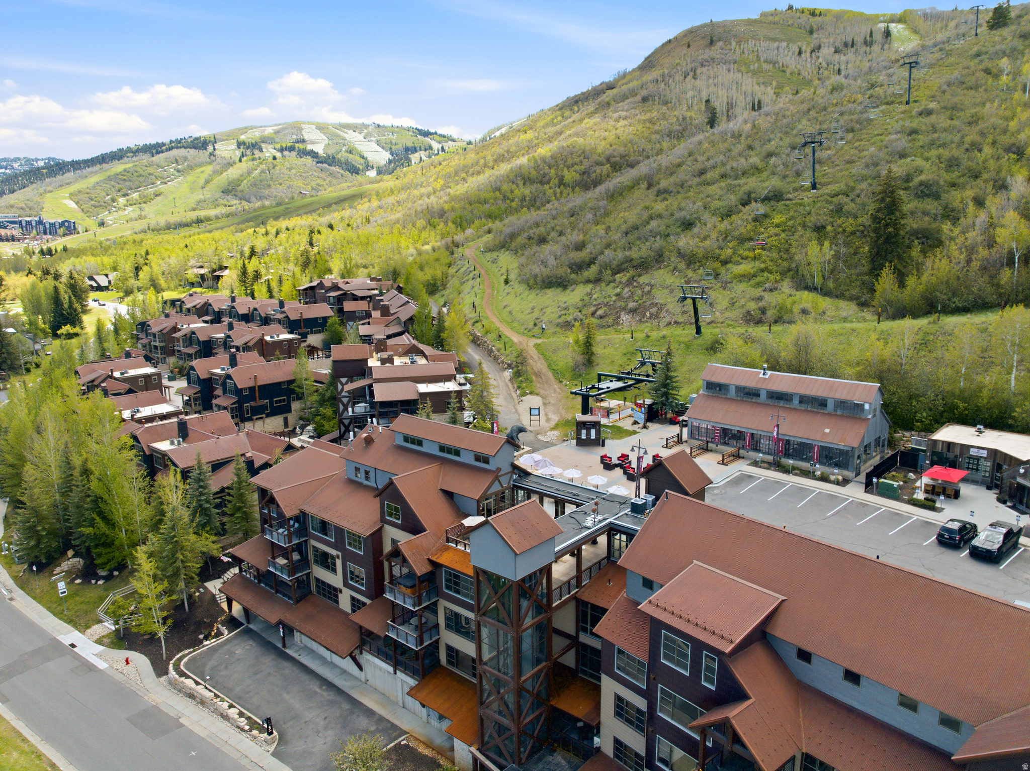 Your ultimate Park City ''lock-and-leave'' mountain basecamp. Located in the highly sought-after ski-in/ski-out Silver Star community, this 3-bedroom, 4-bathroom townhome offers effortless access to the Silver Star Lift while maintaining a quiet and private setting within the development. Enjoy direct ski access to Park City Mountain Resort and immediate connectivity to some of Park City's most iconic hiking and biking trails, including Dawn's Trail, Armstrong Trail, and the extensive Mid Mountain Trail network with hundreds of miles of recreation accessible directly from your door. Set within Park City's historic mining community, Silver Star combines mountain access, convenience, and year-round lifestyle. The residence features a clean, modern mountain aesthetic with recent updates including fresh paint and updated furnishings. The open-concept floor plan is centered around a gourmet kitchen with Viking appliances, granite countertops, and custom wood cabinetry. Spacious ensuite bedrooms, including a bunkroom, provide excellent flexibility, while the primary suite features a soaking tub and separate shower. After a day on the mountain, unwind in your private hot tub or enjoy Silver Star's amenities, including a year-round heated pool and hot tub, fitness center, heated underground parking, private ski locker, onsite Silver Star Ski & Sport for rentals and gear needs, and an onsite ticket office for seamless mountain access. The award-winning Silver Star Cafe further enhances the experience with dining and live music. Located across from the Park City Municipal Golf Course and just minutes to Historic Old Town, the property offers quick access to shopping, dining, and entertainment while avoiding much of the congestion associated with in-town living. Conveniently situated on the free bus route and only 35 minutes from Salt Lake City International Airport, this turnkey townhome presents an exceptional opportunity for both personal use and investment.