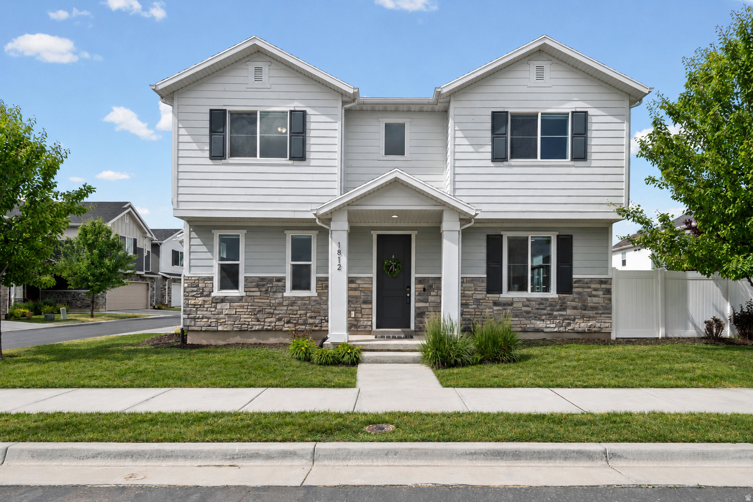 *Open House: Saturday, June 6th from 11 - 1:30 !* Ideally located in the sought-after Still Water community, this beautifully maintained 3-bed, 2.5-bath home sits within walking distance of the brand-new Still Water Elementary opening this Fall. Soaring 9' ceilings create an open, airy atmosphere throughout, while over $20K in upgrades elevate every space - including accent walls, tiled backsplash, granite countertops, and a stunning primary en-suite with an oversized tub and shower, and two separate walk-in closets. Stay connected and secure with smart thermostats, Ring doorbell, window sensors, and a full alarm system. The HOA delivers resort-style living with a pool, clubhouse, gym, and park, plus quick access to the Davis Corridor, walking trails, and a tunnel leading to Jensen Park. This one checks every box.