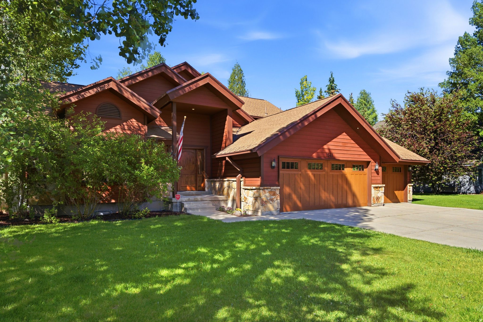 This beautifully remodeled four-bedroom home in Ranch Place presents an exceptional opportunity to own in one of the most desirable neighborhoods in the Park City area.  Thoughtfully updated and truly move in ready, the home features a stunning new kitchen with custom cabinetry, new countertops, premium appliances, beautiful hardwood flooring , remodeled bathrooms, new carpet and fresh paint.  Designed with both comfort and functionality in mind, the homes excellent floor plan offers inviting living spaces filled with natural light.  Outdoors, enjoy exceptional entertaining and relaxation with a spacious patio and deck, complemented by a custom adjustable pergola that provides the perfect balance of sun and shade. The beautifully landscaped yard captures peaceful pastural and mountain views, while the home's location adjacent to open space creates an added sense of privacy.  The patio is also plumbed for a natural gas barbecue making outdoor dining a breeze.  An oversized, heated three car garage offers abundant storage with built in cabinetry providing ample room for vehicles, skis, bikes and outdoor gear.  Ideally situated just minutes from Canyons Village at Park City Mountain, Historic Main Street, Newpark and Kimball Junction, the home also enjoys convenient access to Salt Lake City International Airport, less than 30 minutes away. Ranch Place is one of Park City's most sought after communities, offering an extensive network of walking, biking and hiking trails, neighborhood parks and easy access to world class skiing, dining, shopping and year-round recreation.  This is a rare opportunity to enjoy beautifully updated living in an exceptional location with the perfect blend of privacy, convenience and the Park City lifestyle.
