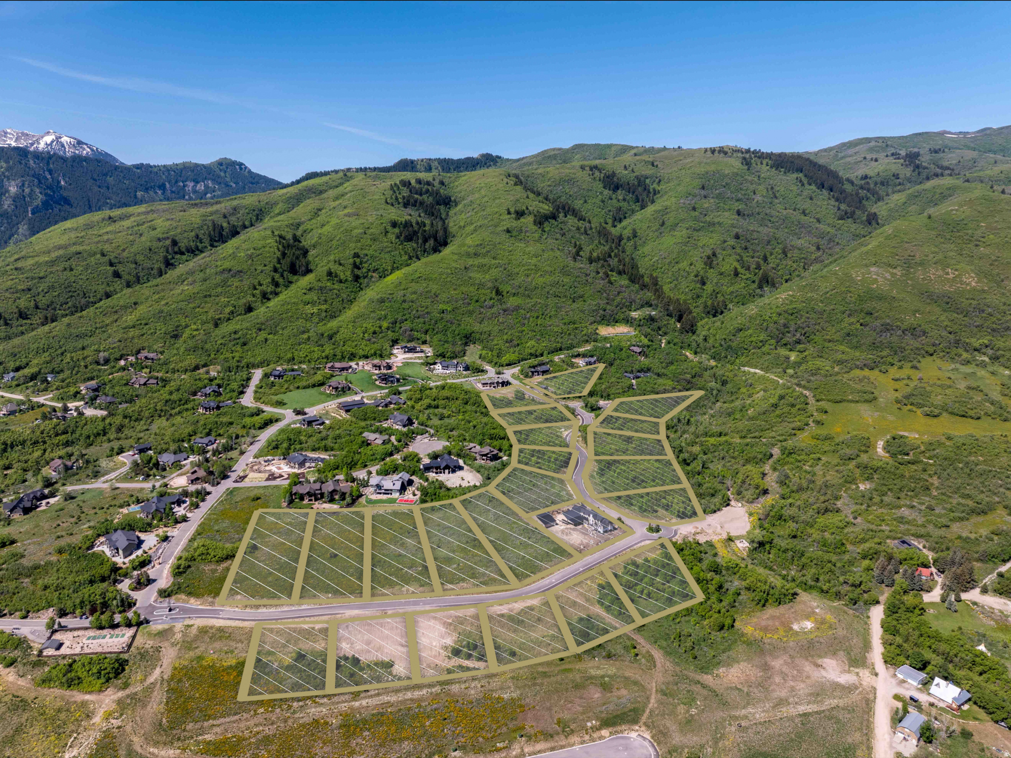 Set above Pineview Reservoir with panoramic views of the valley and surrounding mountain peaks, this exceptional homesite in Eden, Utah presents a rare opportunity to design a custom mountain-modern escape. Tucked within an exclusive enclave of just 24 carefully curated residences, each homesite ranges from approximately 1 to 1.56 acres, offering a harmonious blend of privacy, luxury, and natural beauty. Perfectly positioned for year-round recreation, the community is less than 20 minutes from Snowbasin and Powder Mountain, while Nordic Valley is only nine minutes away. In the warmer months, the landscape transforms into an outdoor paradise with scenic hiking and biking trails, wildflower-covered hillsides, and endless opportunities to enjoy the water. North Arm Beach sits just across the street, providing easy access to paddleboarding, kayaking, fishing, and relaxing days by the lake. More than simply a place to build, this is a chance to experience elevated mountain living in one of Northern Utah's most stunning and sought-after destinations. All property information, boundaries and documents to be verified by buyer.