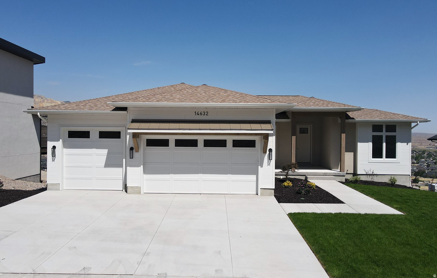 5 beds. 3 baths. 3,788 sq. ft. across two full levels. Views from both of them. That last part matters more than it sounds. Most new construction in Herriman at this price delivers one or the other - a finished home or a view. This one on Wyatt Run in Eastridge Herriman delivers both, and it does it from two levels. The main floor is exactly what you want at this price point. Open great room. Elegant finishes. A kitchen and dining layout that connects to the living space without interruption. Large windows positioned to do what large windows are supposed to do - bring in the light and frame the Wasatch Range. Main-floor living means the whole house is accessible without a single compromise. Then there's the basement. And this is where this home separates from the competition. Most new builds in Herriman leave the lower level unfinished. A good idea that becomes someone else's project. This one is done. Daylight windows. Flexible gathering space. Guest room. Direct walkout access to the outdoors. At 3,788 total square feet, you are not paying for potential - you are paying for space that is ready to be lived in the day you close. The location is Eastridge Herriman - the hillside community at the southernmost end of the Salt Lake Valley, elevated above the inversion, above the valley noise, with unobstructed sight lines to both mountain ranges. Six ski resorts within 45 minutes. Blackridge Reservoir five minutes away. Silicon Slopes in twenty. Mountain View Corridor five minutes south. And compared to the larger homes in this same community? This one comes in $300,000 lower - with a finished basement the bigger listings don't offer.