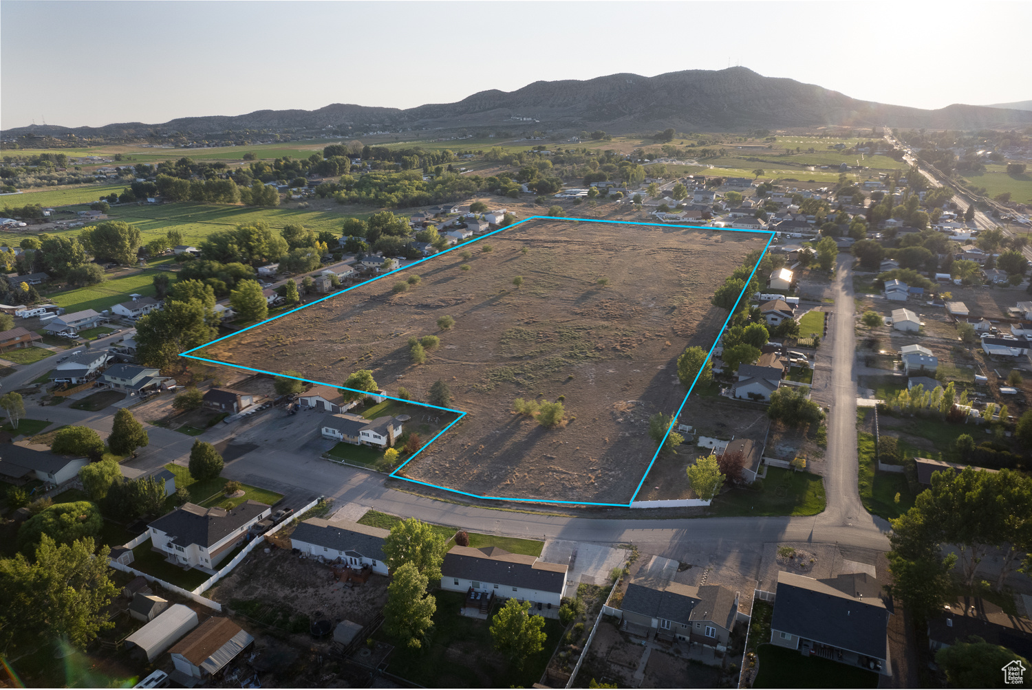15 acres of land surrounded by homes in Vernal, UT.  1.5 shares of Ashley Central upper water included  Seller needs 1 month to respond to offers so, the offer can go through the sellers board