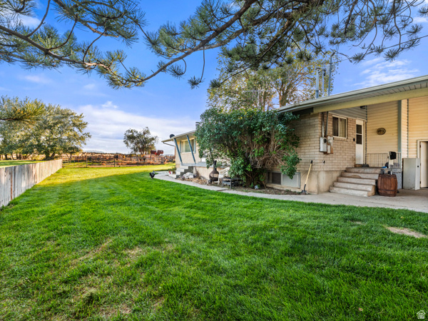 Amazing opportunity to have your own slice of heaven with room for horses and livestock, large gardens and solitude. Solid home with a possibility for a basement ADU. Large outbuildings for storage or hobbies. Cistern for additional water storage. Only 9 miles to I-15 interchange. All figures per county records. Buyer to verify.