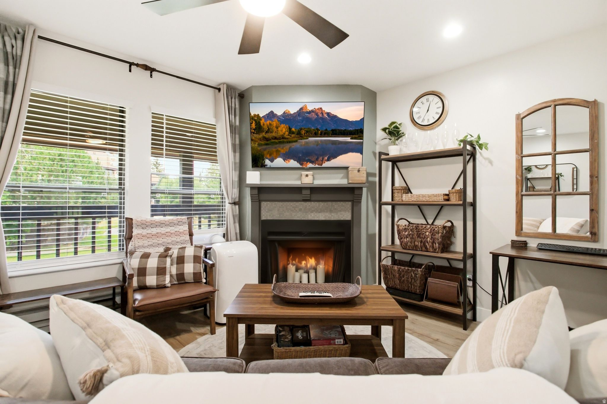 Don't miss out on the chance to own your own mountain retreat just minutes from ski resorts like Powder Mountain, Snowbasin, and Nordic Valley. This immaculately kept Wolf Lodge Condo comes move-in or rental ready, with all furniture, home goods, and appliances included! Inside, find two bedrooms, two bathrooms, in-unit laundry, and plenty of natural light. This unit offers a beautiful view of the Wolf Creek golf course, and is located a short distance to Pineview Reservoir and an abundance of hiking and biking trails.