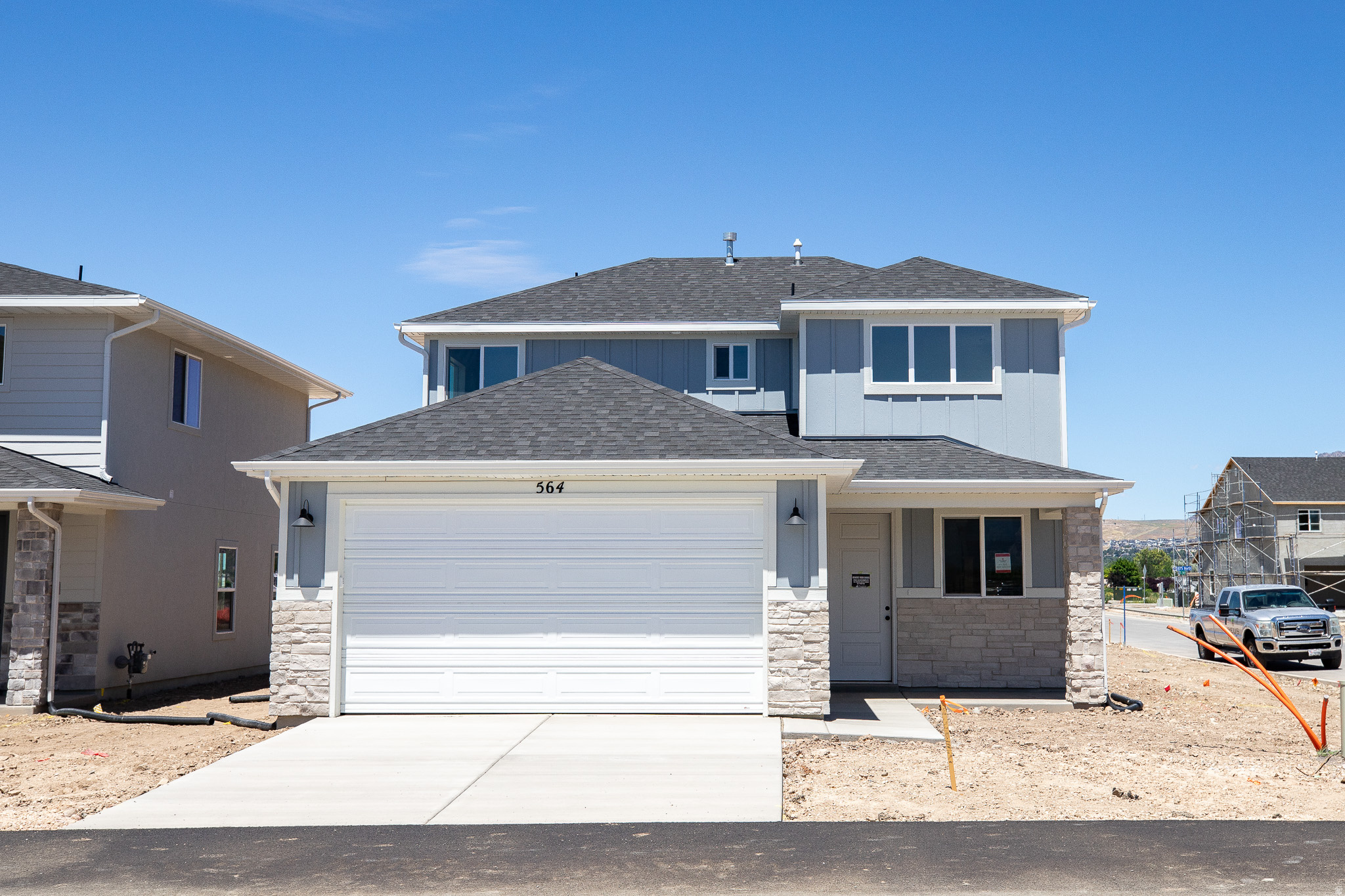 AMAZING $20,000 INCENTIVE TOWARDS CLOSING COSTS, RATE BUYDOWN, OR PRICE REDUCTION REGARDLESS OF LENDER! Must-See New Lomond Heights Community in Harrisville! This beautiful home is built by Flagship Homes and features 3 bedrooms, 2.5 bathrooms, quartz slab countertops, painted cabinets, laminate flooring on the main level, landscaped front yard, 2 car garage, and backyard (can be landscaped for an additional charge). The primary bedroom has a vaulted ceiling and dual sinks. Call or text Terrence for more information or stop by our model home at 1800 N Highway 89 in Harrisville for a tour. Model home hours: Tuesday-Saturday 11 AM - 6 PM. Buyers to verify all information. Square footage is from house plans.