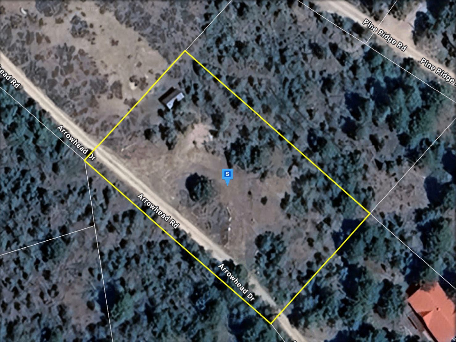 Discover your dream retreat in the beautiful Unita Mountains! Lot 416 is flat and wooded with pines and quakies; power is stubbed to the lot and a rough-cut driveway is in. Septic has passed perc test. There is a bonus 196 sqft shed that can stay or be removed from the property.  Pine Plateau Estates (PPE) are located 1/2 mile north of the Cabins at Bear River Lodge in Summit County, about 25 miles south of I-80 Exit #5 in Evanston, WY on Mirror Lake Hwy 150. The road is normally open year-round. (Hwy 150 from Kamas to Pine Plateau is not open during the winter, typically mid-November to Memorial Day.  PPE access is year-round, and some owners reside there through the winter. Snowfall can be heavy, so winter entry from the north gate parking lot into the estates is by snowmobile. Short-term rentals are not permitted. Water is carried in or would be by well, not in place. Septic system is not in place.