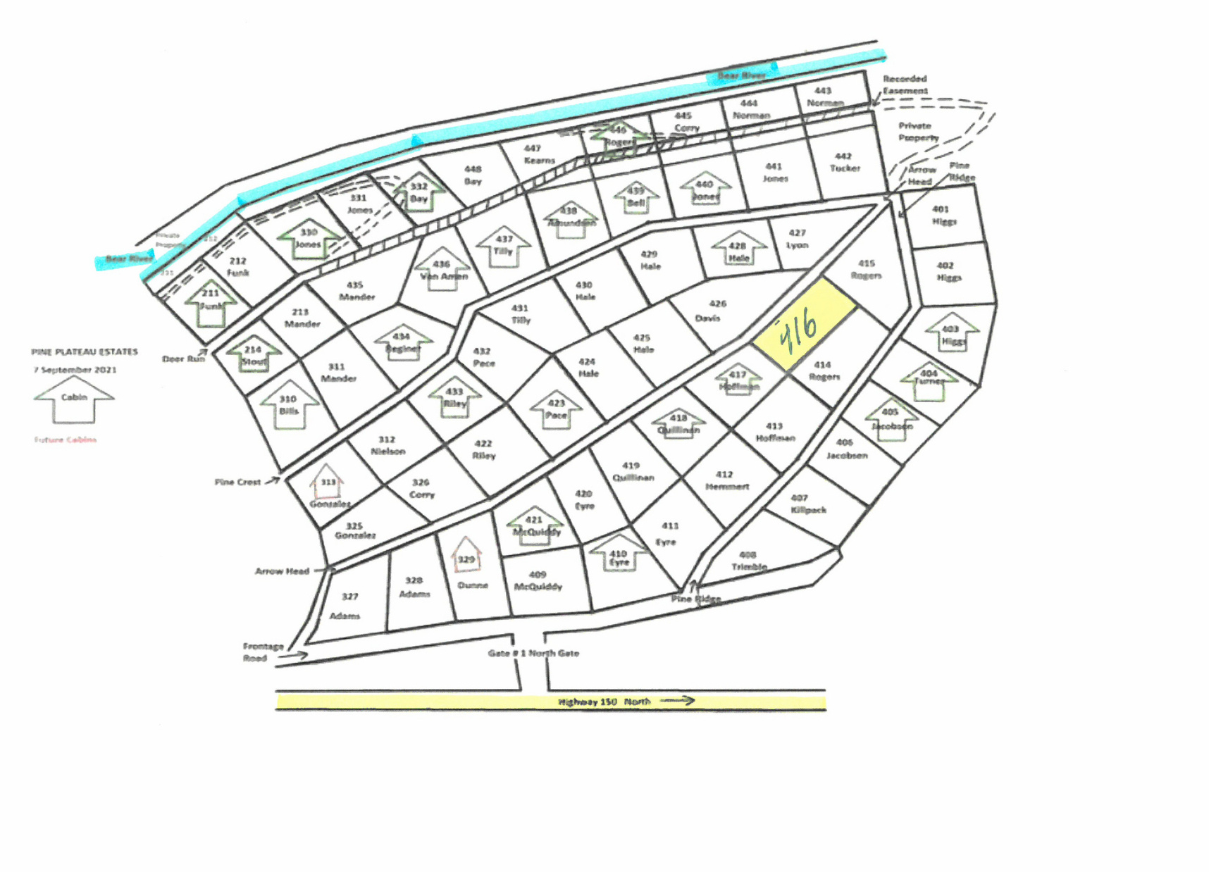 PINE PLATEAU ESTATES - Land