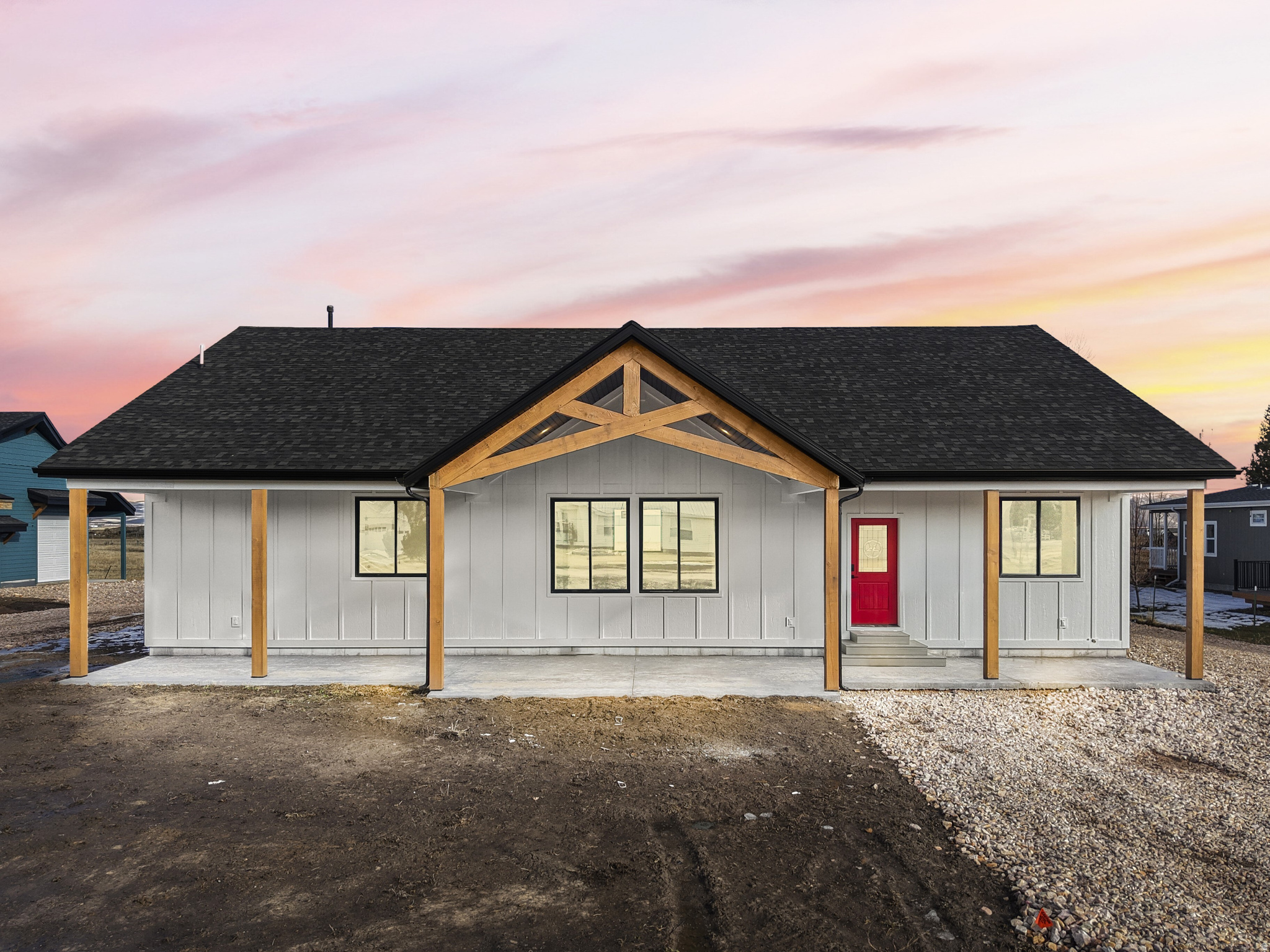 Step into effortless living with this thoughtfully designed 1,920 sq. ft. home featuring 4 spacious bedrooms, 2 modern bathrooms, an oversized great room and open kitchen filled with ample lighting. Beautifully crafted by Evolve Home Builders, this quality new build features premium construction materials. It is built for comfort and convenience, this low-maintenance home with advanced features like conditioned air space, upgraded insulation throughout, and the innovative Zip System sheathing that ensures long- lasting durability and energy efficiency. Stay connected and in control with smart home technology, including smart lighting and a smart thermostat, giving you ultimate convenience at your fingertips. Every detail has been carefully considered to create a home that is fully sealed from attic to crawl space, keeping you comfortable in every season while lowering energy costs. A detached two-car garage will soon complete the property, adding even more functionality and value to this exceptional home. Designed for easy living with minimal upkeep, this home is the perfect blend of modern technology, superior construction, everyday comfort and small town living. Located just two blocks from the school and only 15 minutes to Bear Lake or forest trails up Paris Canyon.