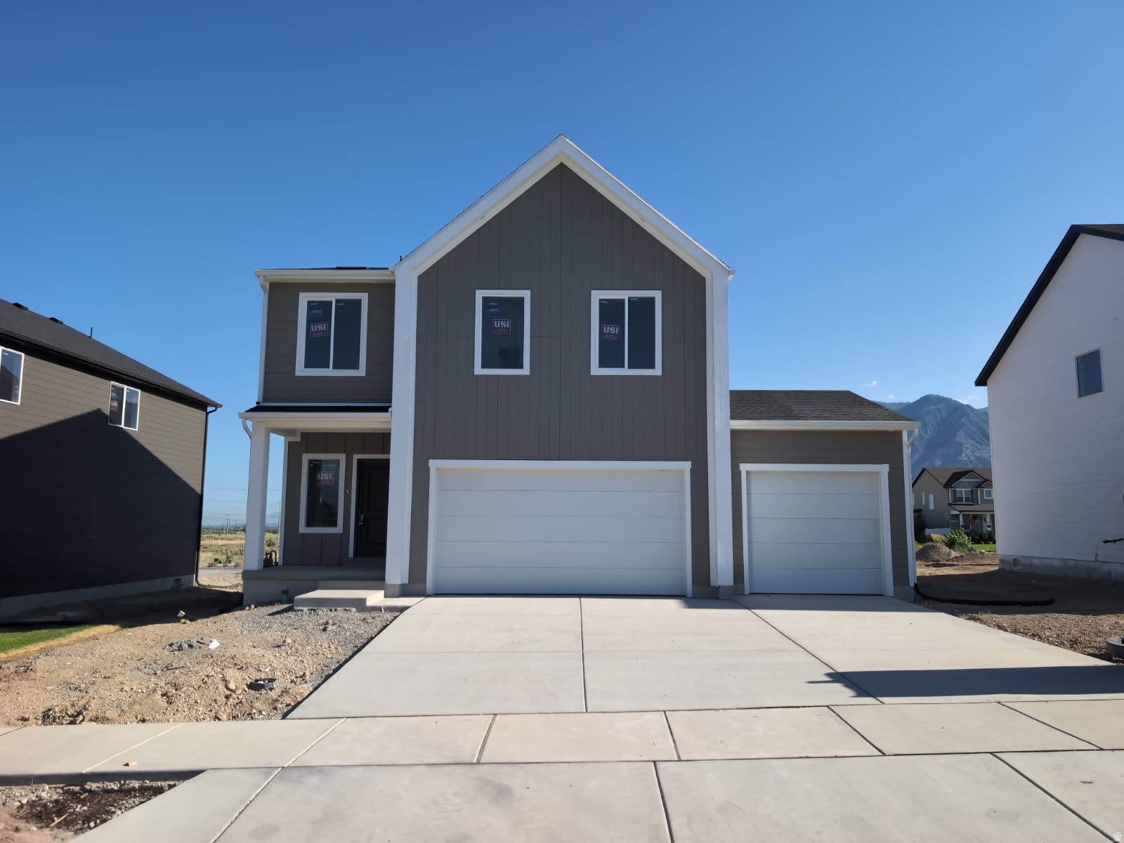 Meadow Creek - 911 - Wasatch. August completion. Receive up to $20,000 in closing costs when financing with our preferred lender! This home offers 3 bedrooms, 2.5 bathrooms, a family room and a 3-car garage. The kitchen features white craftsman-style cabinets, white quartz countertops and stainless steel appliances. Upstairs is the laundry room, owner's suite, as well as two bedrooms, and one full bathroom. Square footage figures are provided as a courtesy estimate only and were obtained from builder. Buyer is advised to obtain an independent measurement.