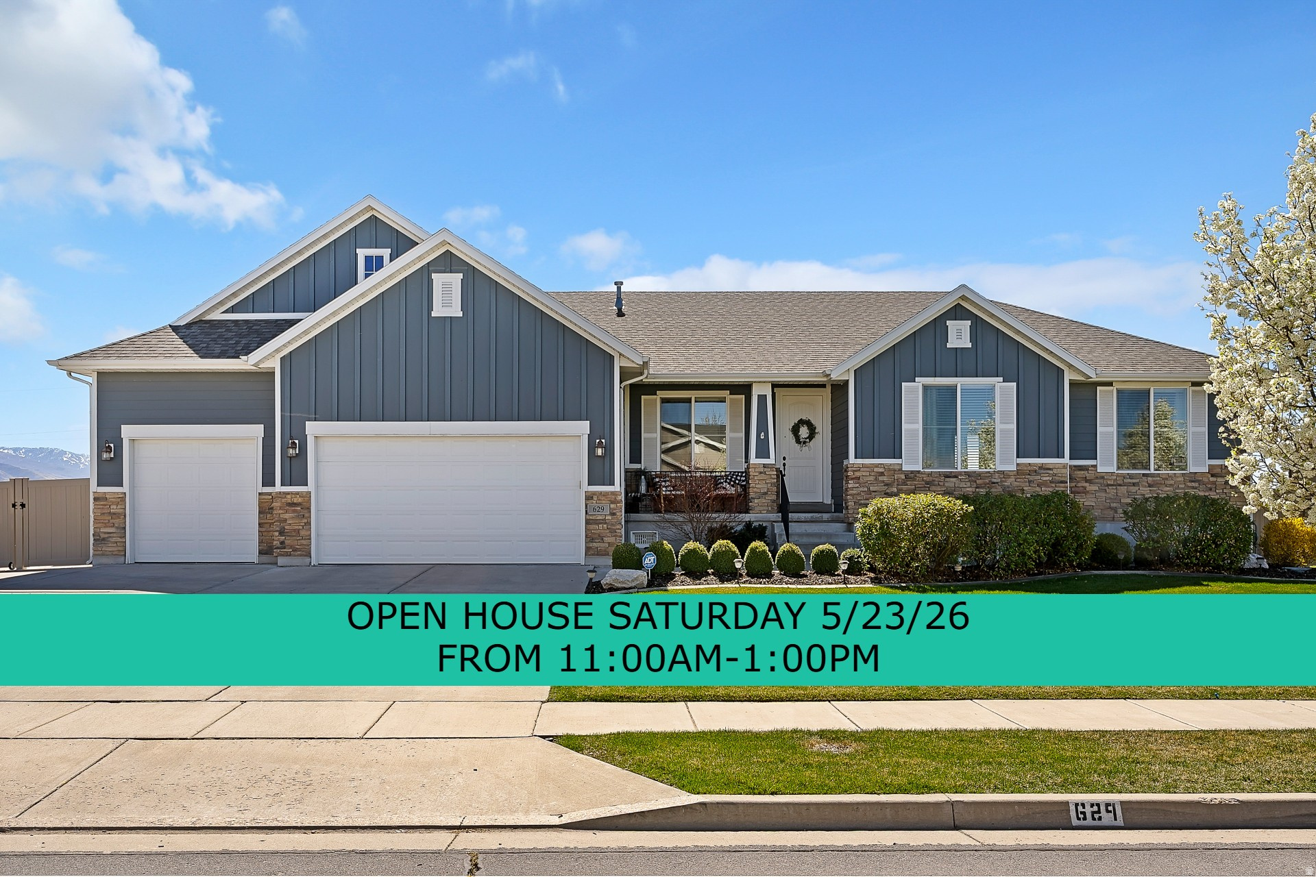 **OPEN HOUSE SATURDAY 5/23/26 FROM 11:00AM-1:00PM** Bring your pickiest buyers! Super clean gorgeous home at a great price! Stunning rambler in highly sought-after area w/ open fields behind it! Open floor plan w/ high ceilings, lots of bedrooms & den/office. Super open kitchen w/ granite countertops, wall oven, countertop range, plenty of room for your kitchen table. Perfect large primary bedroom w/ walk-in closet, & bathroom w/ double sinks & separate tub/shower. Basement perfect for entertaining w/ pool table. It also has 3 bedrooms & kitchenette w/ walkout basement entrance. Spacious garage w/ EV charging plug. Large fully fenced yard on low traffic street. Very clean & well-kept inside & out. Relax on the back covered deck w/ mountain and sunset views. Pool table & hot tub included. You really don't want to miss this one!