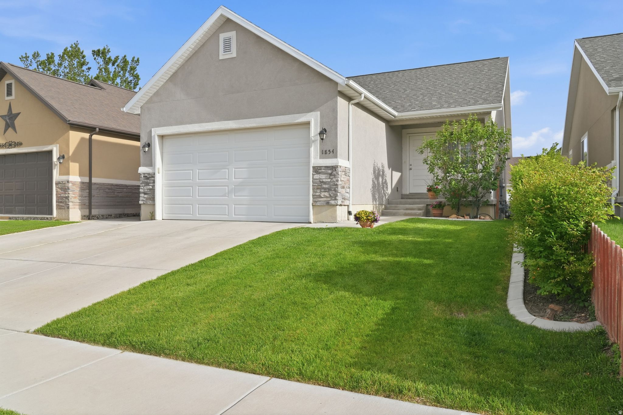 Well-Maintained Rambler (Seller has lived there since it was built), right in the heart of Eagle Mountain.  This amazing house missed out on any HOA restrictions, and has a park right across the street!  Located close to shopping, schools and restaurants, and and let's not forget about those outdoor activities; like off-road access, walking trails, and hiking, so endless possible recreational activities.  Come take a look at it during the Open House Saturday May 30, 2026 1-5pm.  Square footage figures are provided as a courtesy estimate only and were obtained from County Records .  Buyer is advised to obtain an independent measurement.