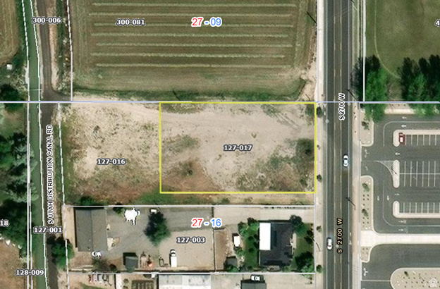 HORSE PROPERTY! Prime opportunity to create something special on this horse property. The existing home has been removed, and the land is fully cleared, with a city-approved two-lot split already in place. This offering includes both lots (Tax IDs 27161270160000 & 27161270170000), totaling 1.38 acres. According to the county assessor, the front lot is approximately 0.72 acres and the back lot approximately 0.64 acres, each generously sized to accommodate a custom home, along with space for horses and equestrian use. Utilities have not yet been extended to the second lot. The listing agent is related to the seller (also an agent).  For faster response, please text Melanie at 801-682-7143.
