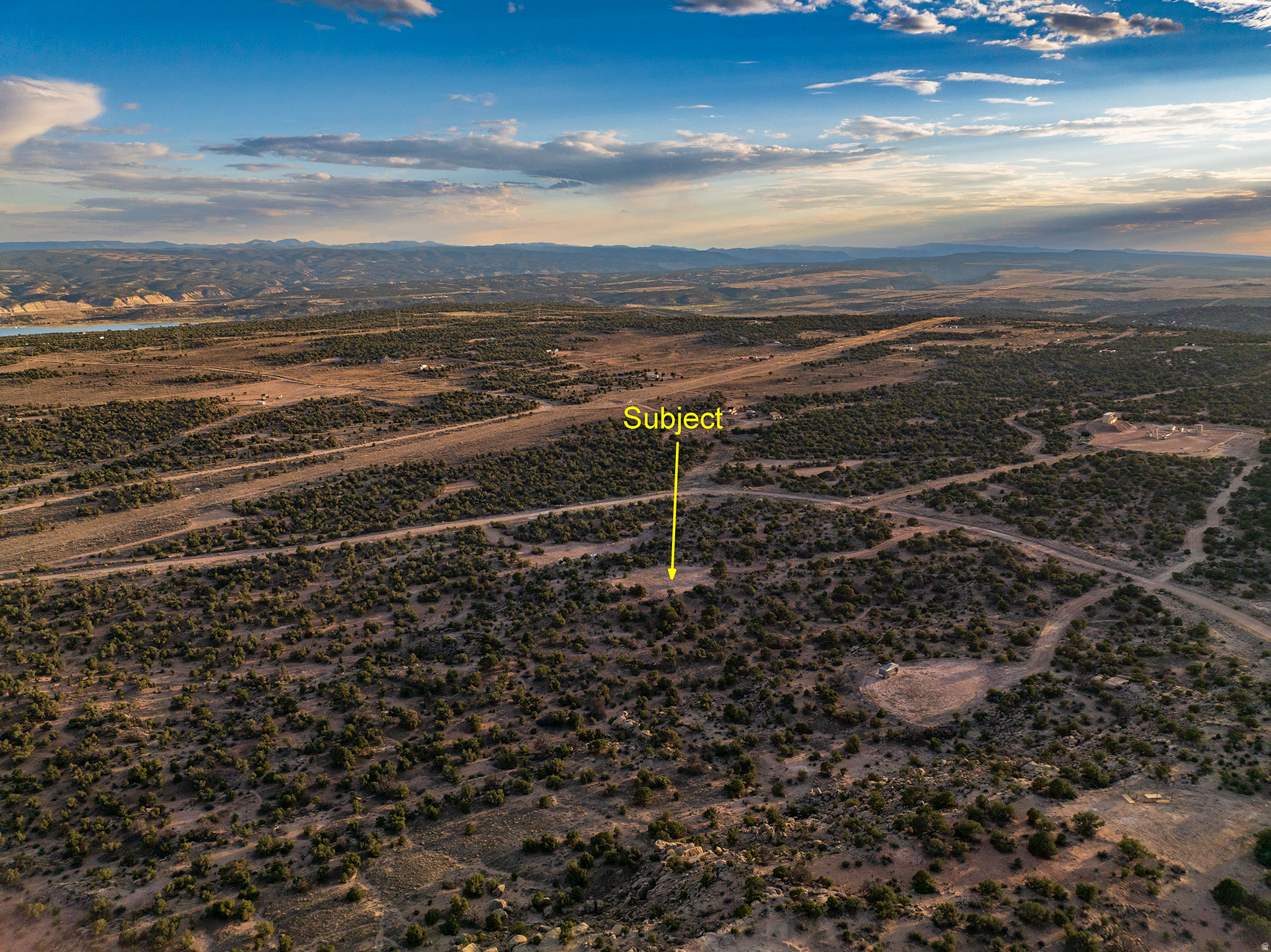 Off grid!!  This place is in the pinion and juniper and views the mountains and Starvation Reservoir!  It is just west of the Lake, only 5 or 6 minutes from the water!!  Power, septic, and well  could be available at Buyer's expense.  The watering station is at the turn off from Highway 40.  OR, just come self-contained and enjoy!  Miles and miles of back road adventuring! Resident deer!  Come enjoy!!!