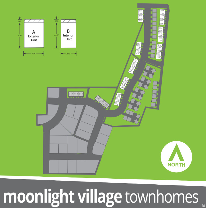 44 Finished, Permit-Ready Townhome Pads in Moonlight Village, a thoughtfully designed master-planned community in Salem. This offering includes 44 finished, permit-ready townhome pads-with basements allowed-for immediate build-out. Floorplans can be provided upon request, streamlining your path to construction. Seller will install all planned amenities, including a clubhouse, pool, community park, dog park, pickleball courts, and miles of trails, ensuring strong long-term appeal for residents. Protected wetlands throughout the community add natural beauty and a sense of tranquility, while creating a family-friendly atmosphere. Located just minutes from shopping, dining, and schools, this project is ideally positioned for both convenience and lifestyle. With all infrastructure in place and approvals secured, these pads are truly ready to go.