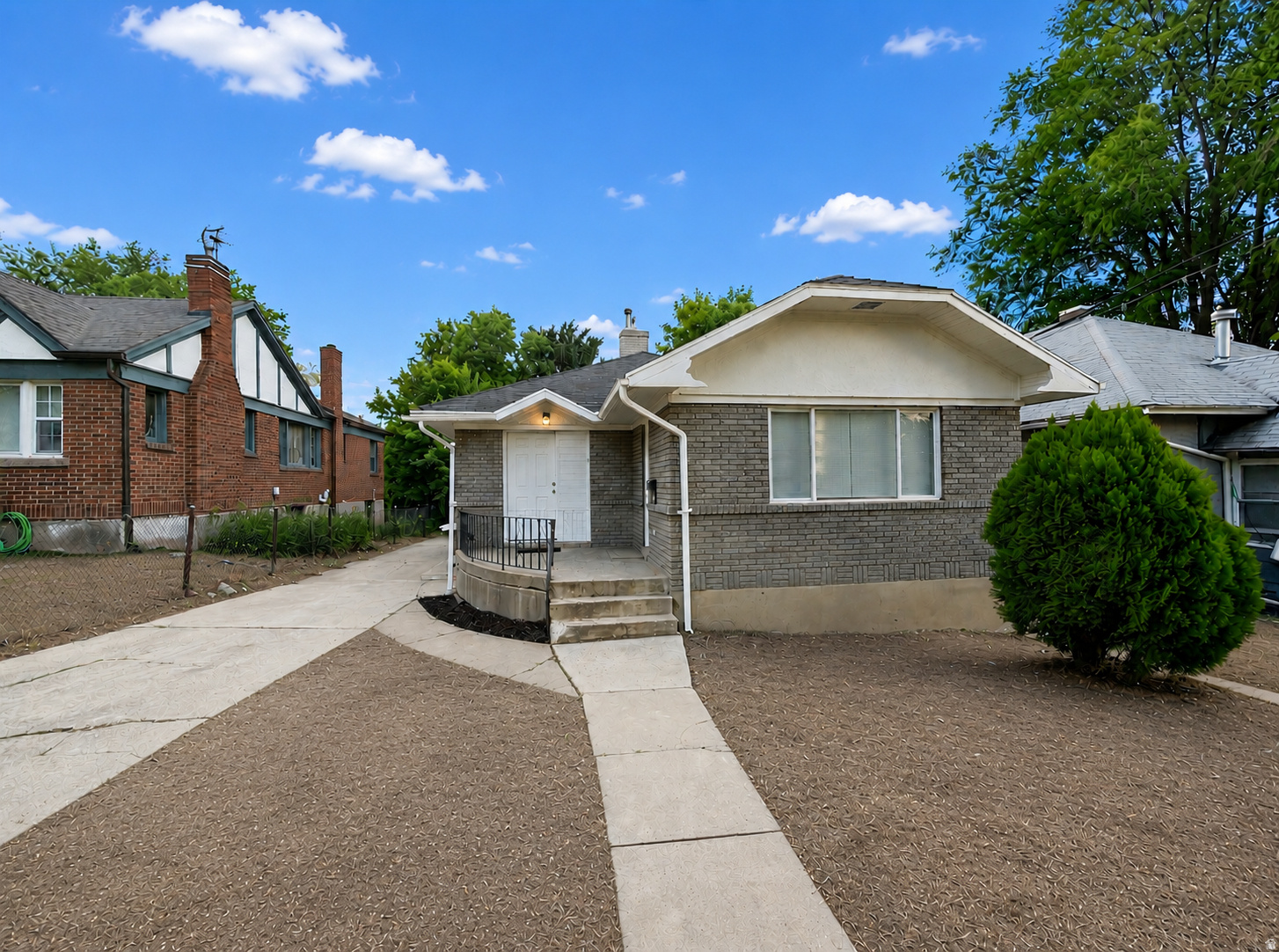Investor alert! Updated Ogden duplex with a proven $3,000/month rental history. Perfect for house hacking (live in one unit while the other helps pay the mortgage). This property presents a rare opportunity to build equity while generating income. Whether you're looking to expand your rental portfolio or live in one unit while offsetting your mortgage, this well-maintained up-and-down duplex offers incredible flexibility and income potential. Recent updates make this property move-in ready, including brand-new carpet, fresh interior paint, new exterior paint, new blinds, new exterior doors, and a new garage door with opener, giving it a clean, updated feel for future tenants or owners. All appliances are included. The duplex offers 2,512 square feet with 2 units, totaling 5 bedrooms and 3 bathrooms. The spacious main unit features 4 bedrooms and 2 full bathrooms (1 an en-suite), with its own basement storage and washer/dryer, while the second unit includes 1 bedroom and 1 full bathroom, and its own washer/dryer, making it ideal for rental flexibility or multi-generational living. Outside, you'll enjoy a fenced yard, mountain views, and a detached garage. Located in Ogden with easy access to schools, downtown amenities, recreation, and commuting routes. Brand-new central air conditioning was added in 2026, with the sewer main being fully relined in 2026 (video and invoice available), along with tree trimming, roof work, and 2-tone exterior painting of the home and garage. Invoices for all are available. Listing agent related to the seller.