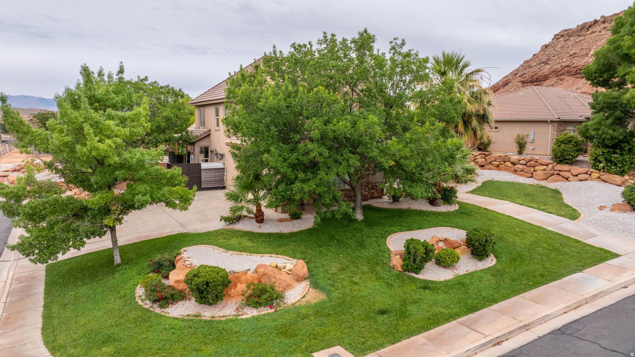 Discover this expansive and beautifully upgraded home nestled in the sought-after Little Valley Neighborhood.  Designed with comfort and functionality in mind, this residence features a private master suite, a formal living room, a flexible den option, and a generous family room! Perfect for entertaining and everyday living. The beautiful kitchen complete with granite countertops, great finishes, and ample space for gathering.  Upstairs you'll find large guest bedrooms offering privacy and comfort for family or visitors. Notable upgrades include High ceilings, wood flooring, tile, and more. Step outside to your own private oasis! A spacious backyard with mature landscaping, a firepit, putting green, and a sparkling in-ground pool. This home offers the perfect balance of luxury, space, and location.  Carpet is going to be replaced.  This is a MUST SEE!
