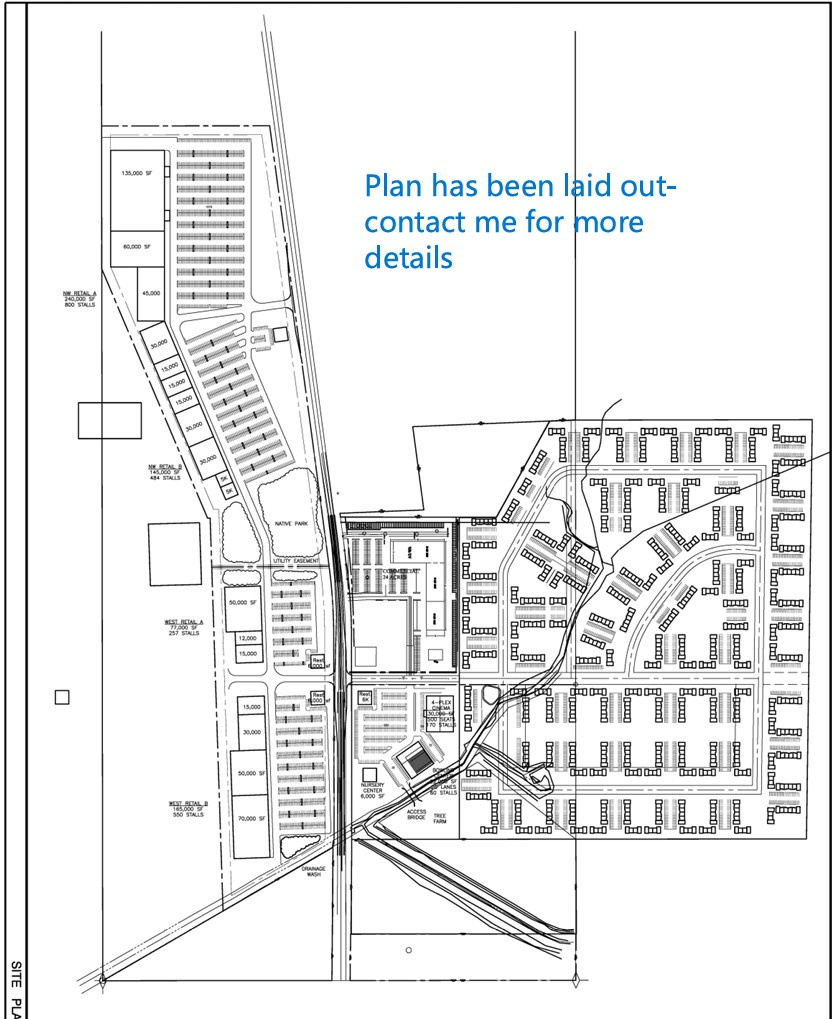 This exceptional 118.6-acre property offers prime development potential with direct frontage along Highway 89A in Fredonia, Arizona, providing outstanding visibility and access in a growing Northern Arizona market. Opportunities of this scale and location are increasingly rare, making this an ideal acquisition for developers and investors seeking a high-impact project. A well-conceived development plan is already in place, allowing the next owner to move forward efficiently. The plan includes designated space for a commercial uses, storage unit development, townhome/apartment-style housing and individual residential housing lots that allow for phased build-out or resale. Together, these components create a balanced mixed-use community designed for both immediate utility and long-term growth. Located just minutes from Kanab, Utah and positioned along a major regional corridor to the national Parks. This is a true "take it and make it happen" opportunity where much of the vision has already been established. With exceptional highway exposure, scale, and a defined development path, this property is ready to become a cornerstone project in Fredonia's future growth. Buyer to verify all