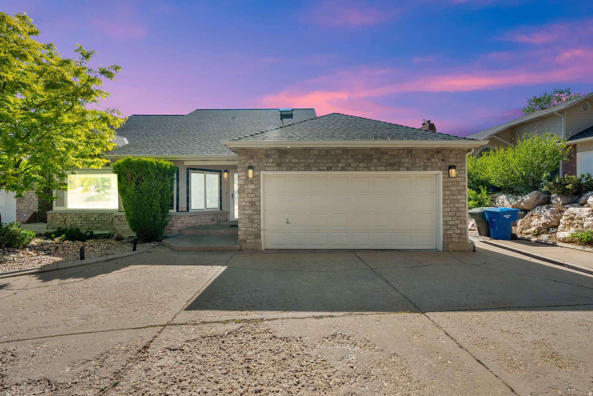 Nestled on Ogden's desirable East Bench, this spacious townhome offers breathtaking panoramic views of the Valley, Mountains, City Lights and Sunsets.  4 bed, 3 bath. 2 car garage, this home offers the perfect blend of comfort, functionality and location.  Open living areas on both main level and a basement featuring a fully equipped mother-in-law apartment providing flexibility for multi-generational living and guests. Conveniently located near hiking and biking trails, schools, shopping and dining, this property offers the best of East Bench living.  Don't miss this rare opportunity to own a home with incredible views, flexible living space, and easy access to everything Ogden has to offer!