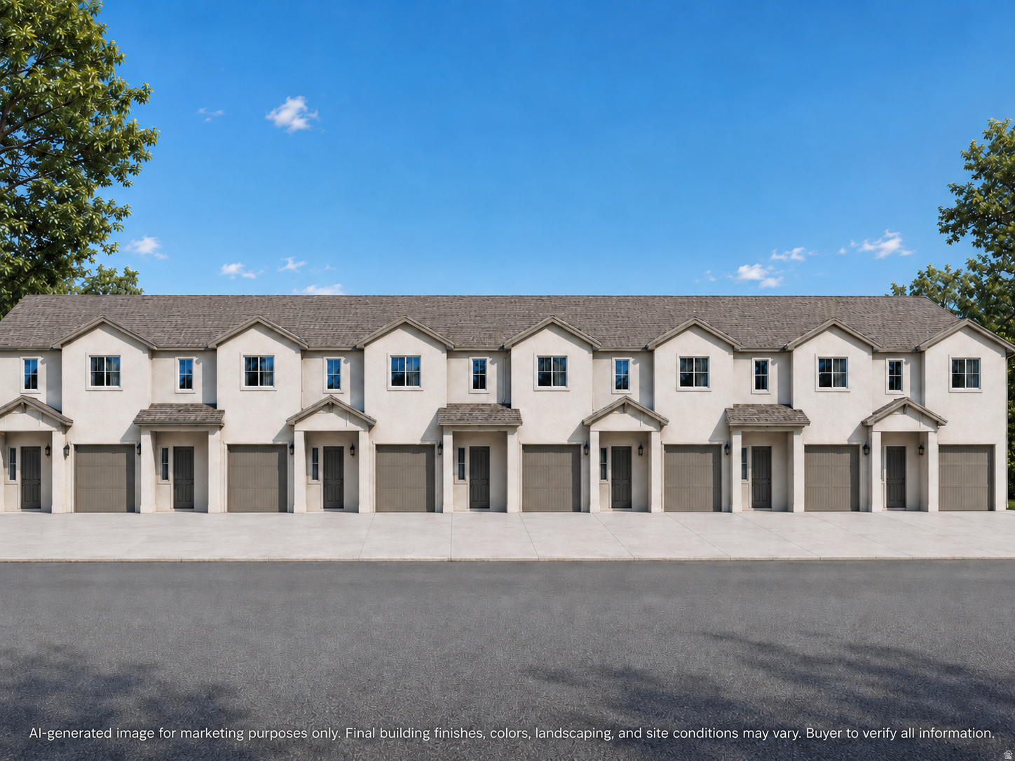 NEW Construction! Estimated completion Sept. 2026. Welcome to Pioneer Lane Townhomes, a brand-new end-unit townhome conveniently located in Richfield, Utah, near food, entertainment, shopping, schools, and downtown amenities. This thoughtfully designed two-story home offers approximately 1,391 square feet of living space with 3 bedrooms, 2.5 bathrooms, an attached garage, and a covered front porch.  The main level features an open great room and kitchen area, creating a comfortable space for everyday living and entertaining. A convenient half bathroom, garage access, and functional layout make the first floor practical and easy to enjoy. Upstairs, you'll find all three bedrooms, including a private primary suite, along with an additional bathroom and a well-planned bedroom layout.  As an end unit, Unit 1 offers added privacy and a desirable location within the development. Pioneer Lane Townhomes is planned with low-maintenance living in mind and includes a private road, sidewalks, and an outdoor playground area for kids. Whether you are looking for a primary residence, second home, or investment property, this new townhome offers modern living in a convenient Richfield location.  Buyer to verify all information, including square footage, finishes, HOA details, amenities, and availability. Owner Agent.