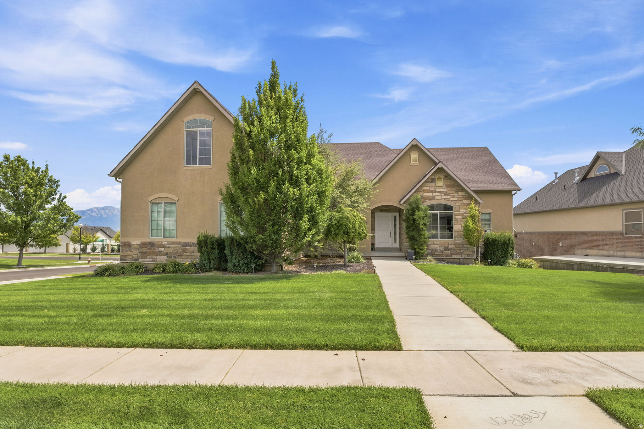 Enjoy lake views from this desirable corner-lot home in a sought-after community with a low HOA and outstanding neighborhood amenities. The foundation has been professionally stabilized and includes a transferable warranty with more than 16 years of remaining coverage, offering added peace of mind. Conveniently located near parks, top-rated schools, a school bus stop, and the lake harbor with a designated swimming area, this home combines an exceptional location with everyday convenience. Reasonable monthly utility costs add to the home's overall value. Don't miss this opportunity to enjoy lakeside living in a welcoming community. Buyers to verify all information and accuracy of acreage and square footage. This is provided as a courtesy only