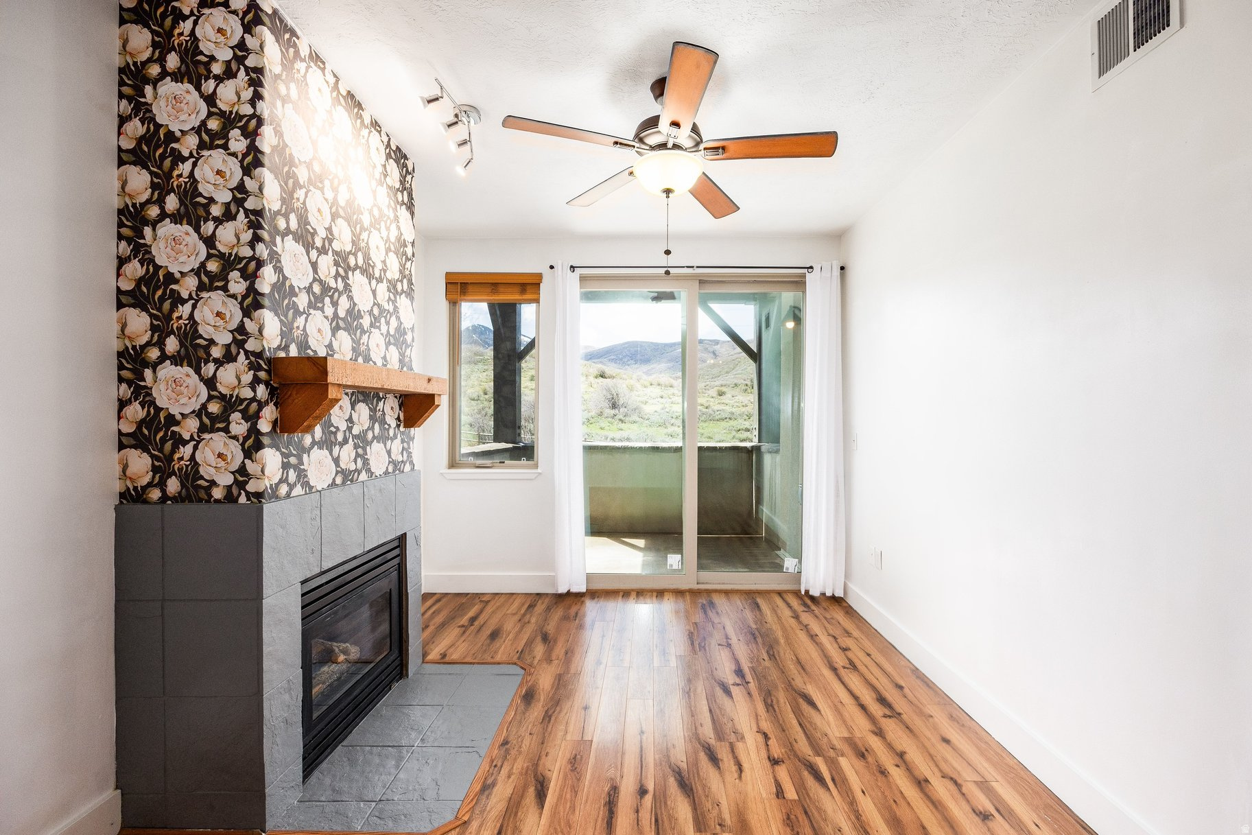 Rare garden level 2-bedroom / 2-bath condo that backs up to open space with amazing views to the Olympic Sports Park.  Enjoy walkability to all that Kimball Junction has to offer including shopping, restaurants and bars. Crestview offers seasonal pools, secure parking and proper storage in the garage. Perfect for the Park City starter property, occasional use second home and nightly rental investment property.