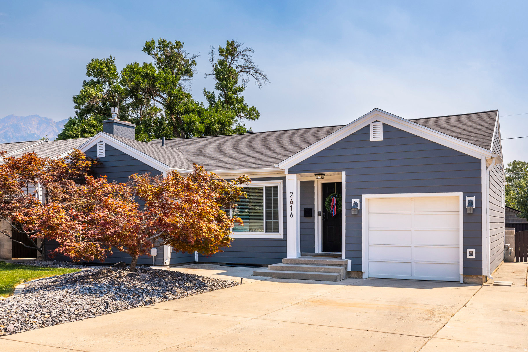 Welcome to Canyon Rim, one of Salt Lake's most sought-after neighborhoods for outdoor enthusiasts, families, and Park City commuters alike.  This meticulously maintained ranch-style home offers the ease of single-level living with a thoughtful floor plan designed for comfort and everyday functionality. Warm wood flooring, oversized windows that fill the home with natural light, an updated kitchen, and a remodeled main-level laundry room are just a few of the many highlights.  Enjoy effortless indoor-outdoor living with French doors from both the dining area and the primary bedroom leading to the backyard. Relax on the expansive deck with views of Mount Olympus as hang gliders soar overhead, or unwind with morning coffee and evening sunsets in your private outdoor retreat.  The finished lower level provides additional living space with a cozy family room centered around a fireplace, creating the perfect setting for movie nights or gatherings. An oversized bedroom with an en suite bath offers exceptional flexibility as a luxurious guest suite, secondary primary bedroom, or private retreat. A separate bonus room provides an ideal space for a home office, fitness room, or hobby area.  Ideally located just minutes from Tanner Park, Sugar House Park, and Millcreek Canyon, you'll enjoy year-round access to hiking, mountain biking, backcountry skiing, and countless outdoor adventures. With several world-class ski resorts within 30 minutes, Park City just 18 minutes away, and Salt Lake City International Airport approximately 12 minutes from home, this location offers an exceptional balance of recreation, convenience, and connectivity.