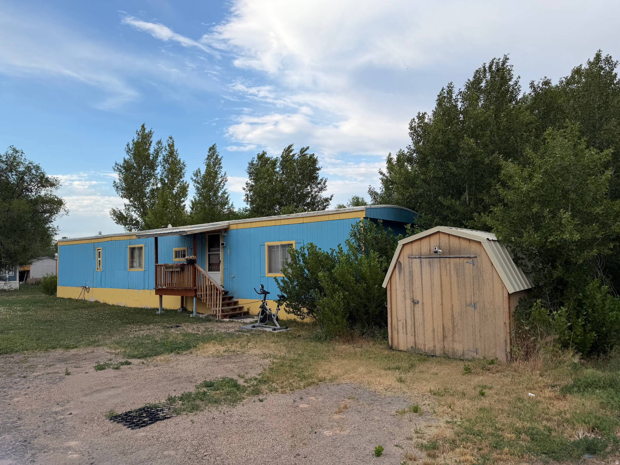 Lot rent is $450 per month and includes water, sewer, and trash.  The home can be moved to a new location, or a new owner can leave it in the current park; they would need to get approval through East Meadows.  The current owner replaced and upgraded plumbing, roof, and HVAC.