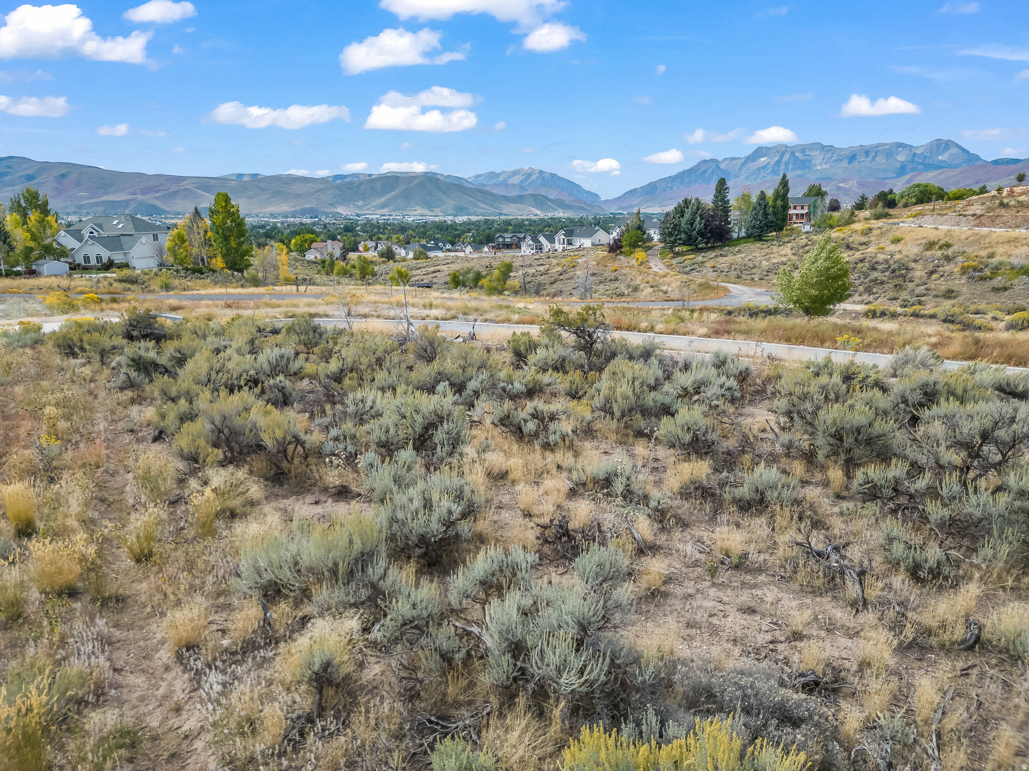 5 Acres with Water in Heber! Amazing Value with Unbelievable Timpanogos Views! Build your dream home or ranch today on this lot in Wasatch View! This lot is just minutes from downtown Heber and offers almost effortless access to Deer Valley and the new Jordanelle access. You will marvel that you can be so close to everything yet feel like you are living away from it all. This community is truly one of a Heber's best kept secrets! Each lot is a minimum of 5 acres, giving you ample space for your home, outdoor buildings, pickleball courts, pool, horses, loads of deer and amazing landscaping... you can have it all! Wasatch View was well named because if it's spectacular setting and views of not only Timpanogos, but the entire valley and the Wasatch Back Mountain range. This lot has can be easily connected to power, gas and internet and comes with the water for the culinary well and irrigation.