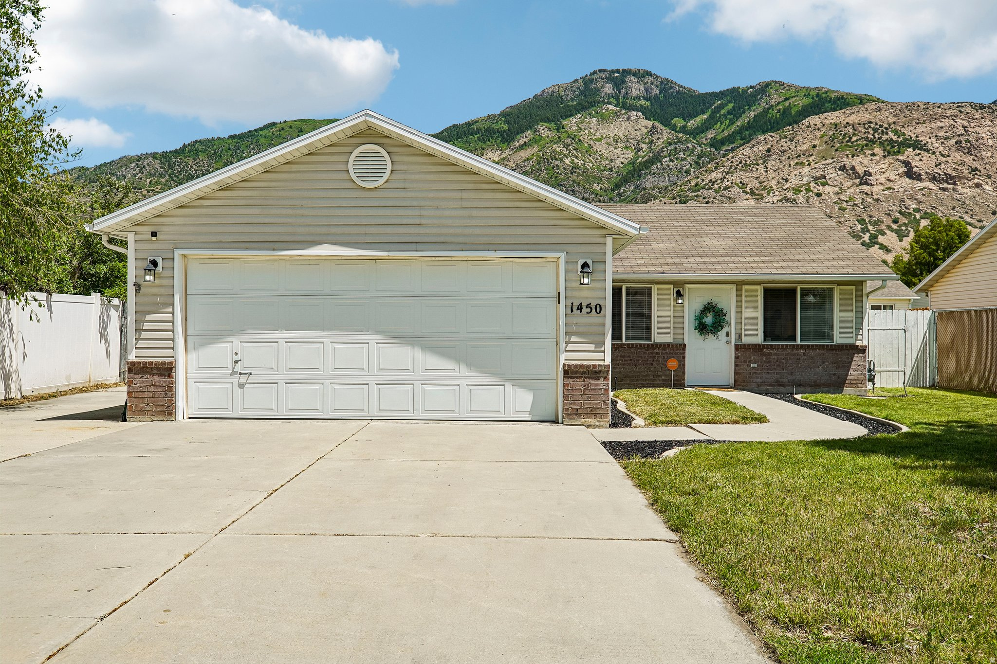 There's something about coming home to mountain views that never gets old - and at 1450 N Madison, you'll get them every single day. This one-level North Ogden charmer has been thoughtfully updated where it counts: a brand-new 2025 heat pump AC & new furnace mean you'll stay cozy all year around, the 2021 water softener keeps things running clean, and the refreshed bathroom adds a touch of polish you'll appreciate every morning. Soaring vaulted ceilings give the home an open, airy feel, while the 2-car garage, RV parking, and storage shed mean there's room for all your gear. All of this at $375,000! World-class skiing, trails, and canyon adventures are just minutes away. Homes like this don't sit long