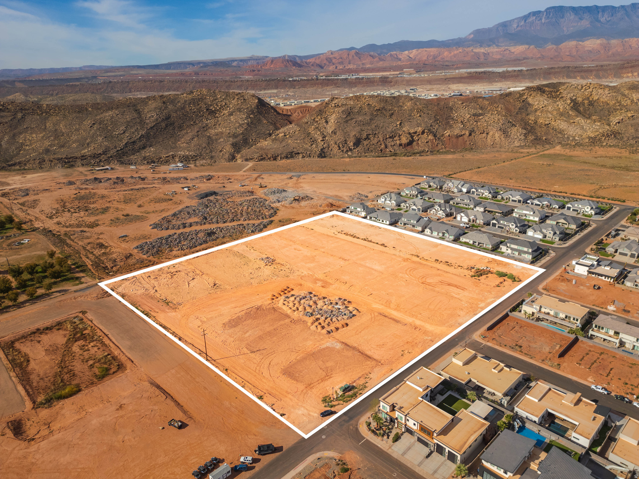 Sycamore Village Phase 2, a fully entitled, shovel-ready development opportunity located in Hurricane, Utah. Mass grading is nearly complete, and utilities are stubbed on-site. With anticipated development costs and an opportunity for an accelerated project timeline, Sycamore Village Phase 2 represents a competitive acquisition for builders or development groups looking to establish themselves in the Hurricane market. This fantastic location is just minutes from Sand Hollow Reservoir, premier golf courses, and the sand dunes.