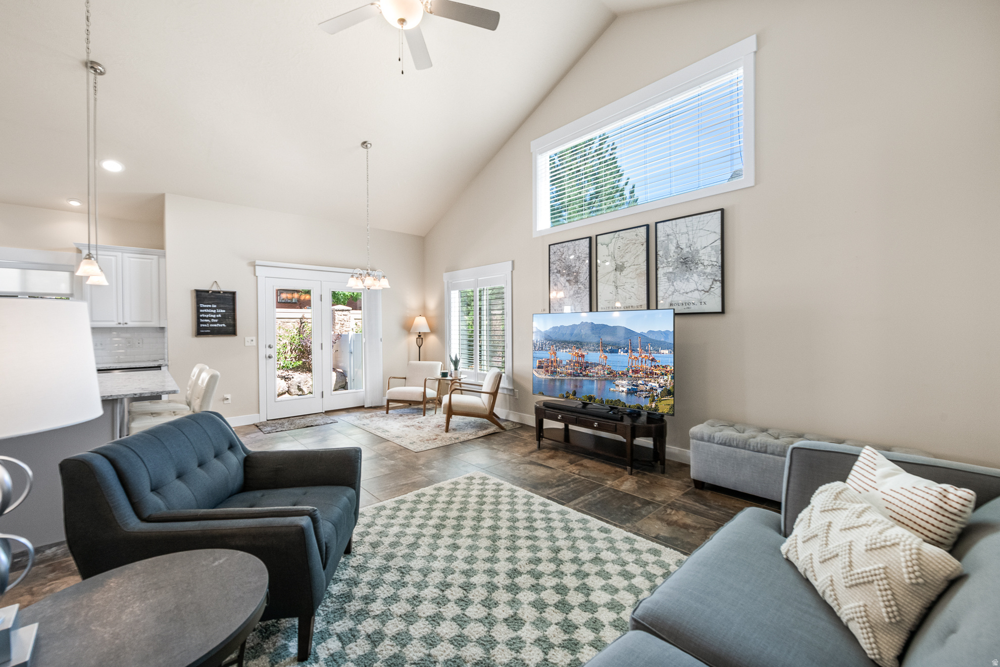 Discover this exceptional and rarely available Brad Reynoldsbuilt rambler on Farm Wood Lane-properties in this community seldom come to market, with the last rambler listing available in 2020. This beautifully refreshed residence features a newly painted exterior, updated countertops and cabinets, and a custom primary closet that adds a refined, designer touch. Vaulted ceilings elevate the main living spaces, creating an airy, sophisticated ambiance that enhances the home's natural light and open flow. The interior is warm and inviting, designed for everyday comfort, while the private backyard offers a peaceful, lowmaintenance retreat for outdoor enjoyment. Ideally situated near shopping, dining, parks, and commuter access, this home blends luxury, location, and scarcity into a truly standout opportunity. Find your peace and serenity today!  Square footage figures are provided as a courtesy estimate only and were obtained from tax records. Buyer is advised to obtain an independent measurement.