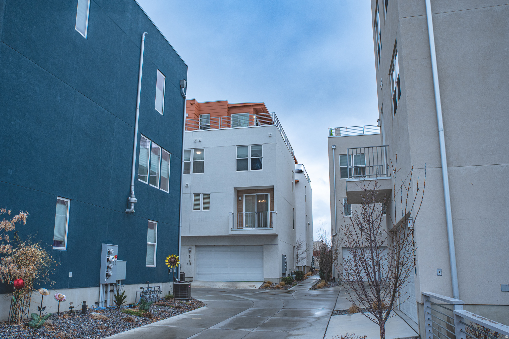 Townhouse with rooftop terrace and breathtaking views built by Sego Homes. Beautiful 3-bedroom, 2.5-bath townhome located just a 5-minute walk from the lake, Harmons Grocery, and a variety of restaurants. 5-minute walk to LDS church, community swimming pool and Bingham creek regional park. This thoughtfully designed home features an open-concept living and kitchen area with a half bath on the second floor, and all three bedrooms, two full bathrooms, and laundry conveniently located on the third floor. Enjoy year-round comfort with two HVAC systems, and seamless connectivity with built-in Wi-Fi mesh throughout the home. Entertain with ease thanks to pre-plumbing for a wet bar and pre-wiring for an electric fireplace on the fourth floor. The rooftop deck is hot tub-ready with 220V power and includes a natural gas hookup-perfect for outdoor living. A rare find in a prime, walkable location!   Square footage figures are provided as a courtesy estimate only .  Buyer is advised to obtain an independent measurement.
