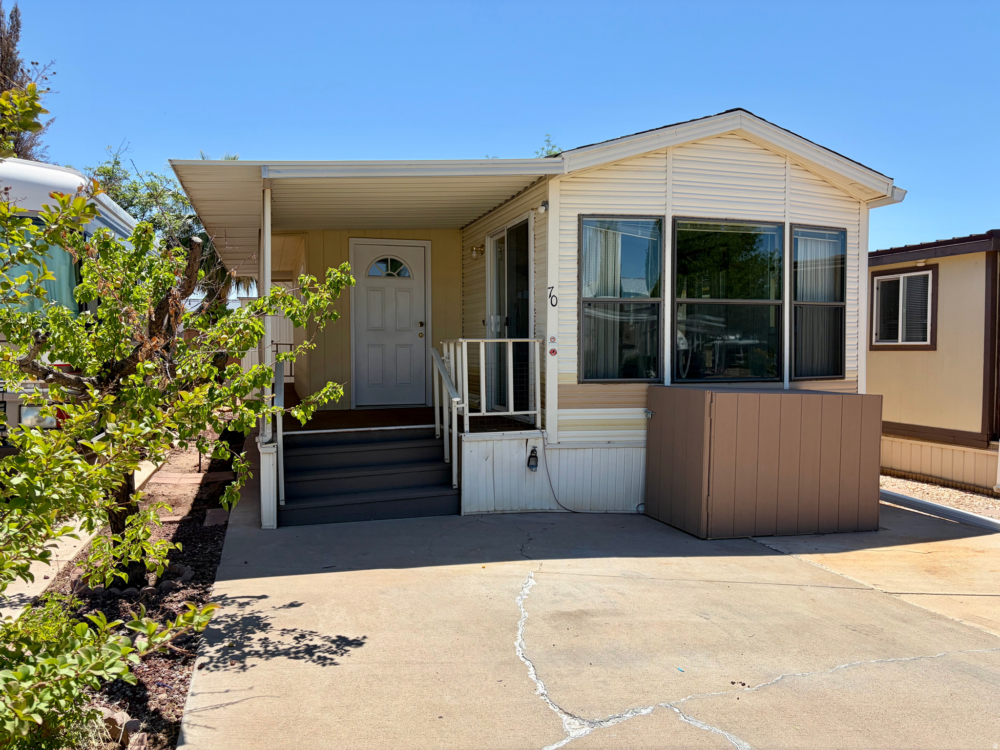 Enjoy easy living in this charming 1-bedroom mobile home offering a comfortable layout, bright living spaces, and low-maintenance living perfect for a full-time residence or seasonal retreat. This well-maintained home is located in a welcoming community with fantastic amenities including a clubhouse, swimming pool, and tennis courts, making it easy to relax and stay active year-round. Conveniently located near shopping, dining, and everyday essentials.