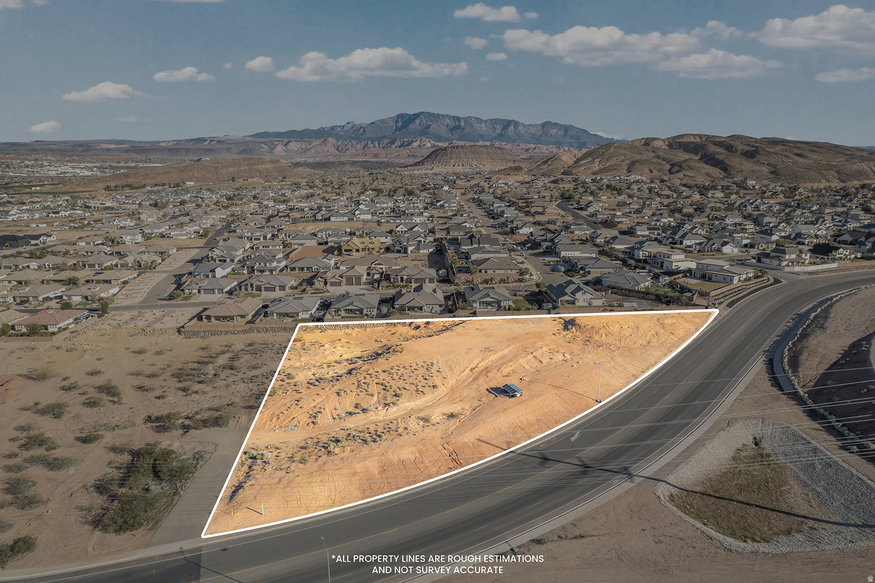 Rare 2.5 acre opportunity in Washington Fields offering flexibility for a private estate or small subdivision.  Build your dream home on 2.5 acres with space, privacy, and 360 degree views, or develop five already approved lots ranging from approximately one third to one half acre each. Zoning is in place for five 15,000 square foot lots. Two soils reports have been completed and are available. Preliminary subdivision and drainage plans for the five lot layout have also been completed, giving a builder or investor a significant head start.  Whether you envision a private custom estate or a five lot development, this property offers flexibility with key groundwork already in place.