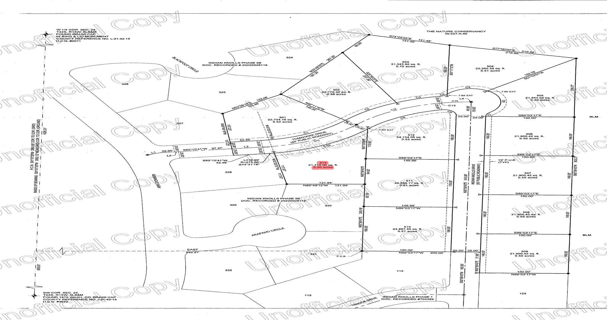 INDIAN KNOLLS PHASE5 - Land
