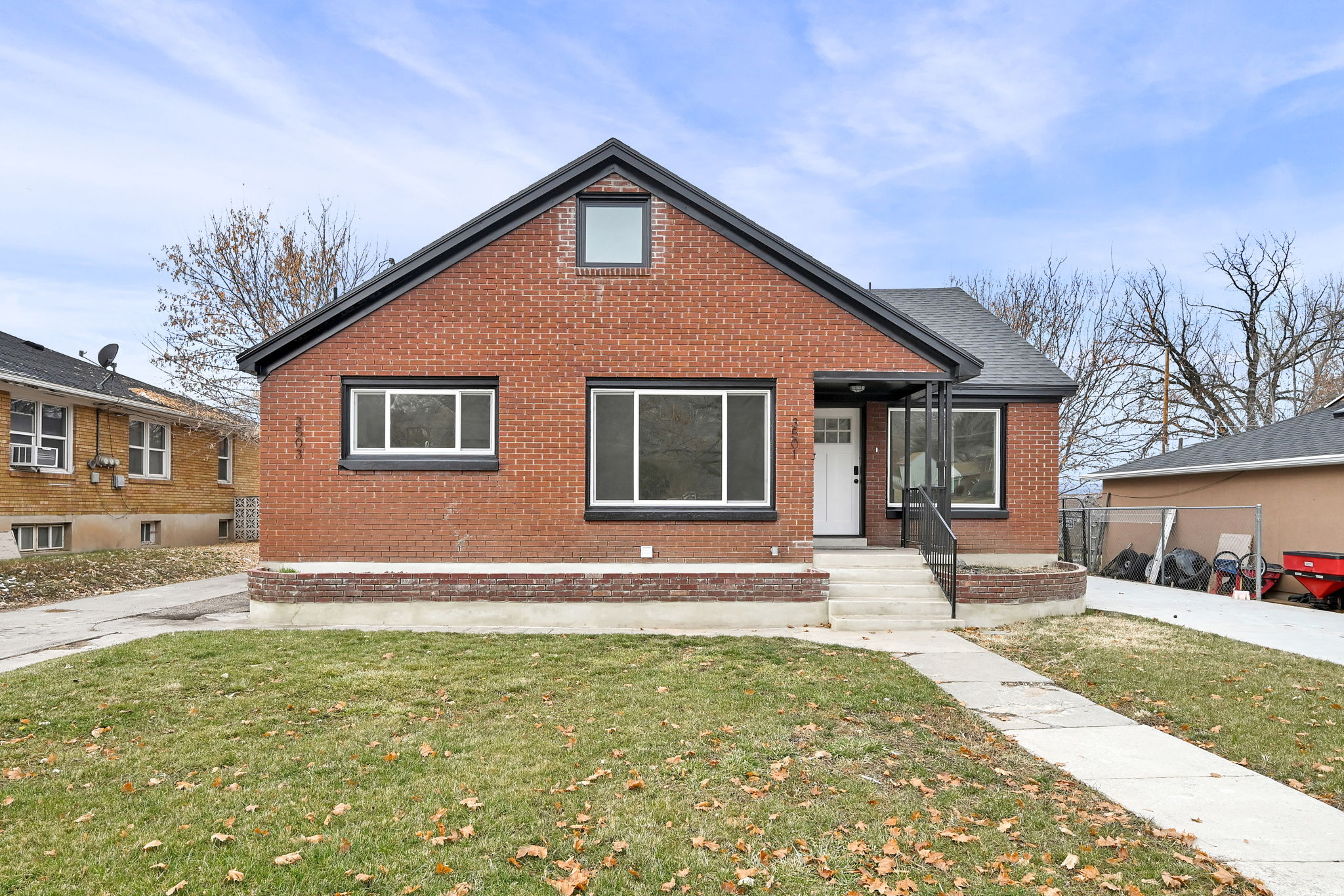 Don't miss out on this darling all brick duplex in Ogden. All remodeled with two tone paint, lvp flooring and granite counter tops throughout. New roof, updated electrical including new meter service, new plumbing, new furnaces and ac. All new from the inside out. Doesn't get better than this. Units are occupied. Please do not disturb tenants. Make offers subject to inspection.