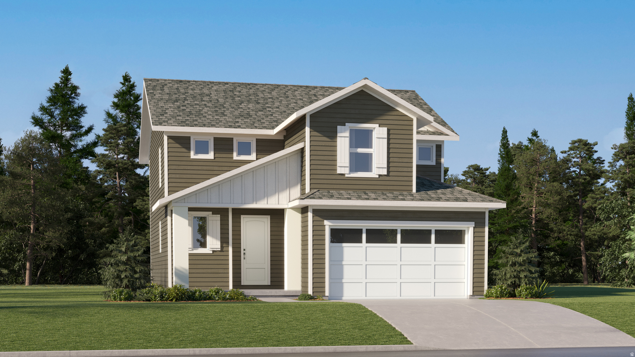 Sienna Hills - 326 - Pinnacle.  Up to $15,000 in closing costs when financing through our preferred lender!  Estimated completion in August.  This home includes 4 bedrooms and 2.5 bathrooms. The main floor offers a family room, mudroom, dining area and a kitchen that boasts white cabinets and motion gray quartz countertops with a full unfinished daylight basement. Upstairs has four bedrooms, including the luxurious owner's suite with walk-in closet, a convenient laundry room, and master bath suite. Square footage figures are provided as a courtesy estimate only and were obtained from builder. Buyer is advised to obtain an independent measurement. Interior photos are of same style of home but not actual home. Rendering is for illustrative purposes only.