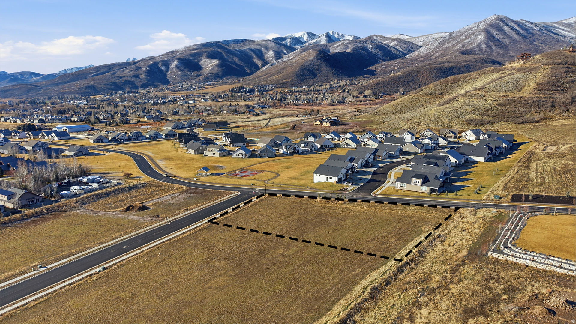 A rare 1.04-acre property opportunity in a private enclave in coveted Midway, Utah. Enjoy sweeping valley and mountain views that capture the essence of the Wasatch Back lifestyle.  Whether you're envisioning a primary residence, a second home, or a long-term investment, this property offers exceptional flexibility and enduring value. Parcels of this size, setting, and quality are becoming increasingly rare in Midway, making this an outstanding opportunity to secure land in one of Utah's most desirable mountain communities.  With open space, scenic surroundings, and a true sense of lifestyle woven into the location, this is the ideal canvas to build something special - a place that reflects freedom, connection to nature, and timeless mountain living.