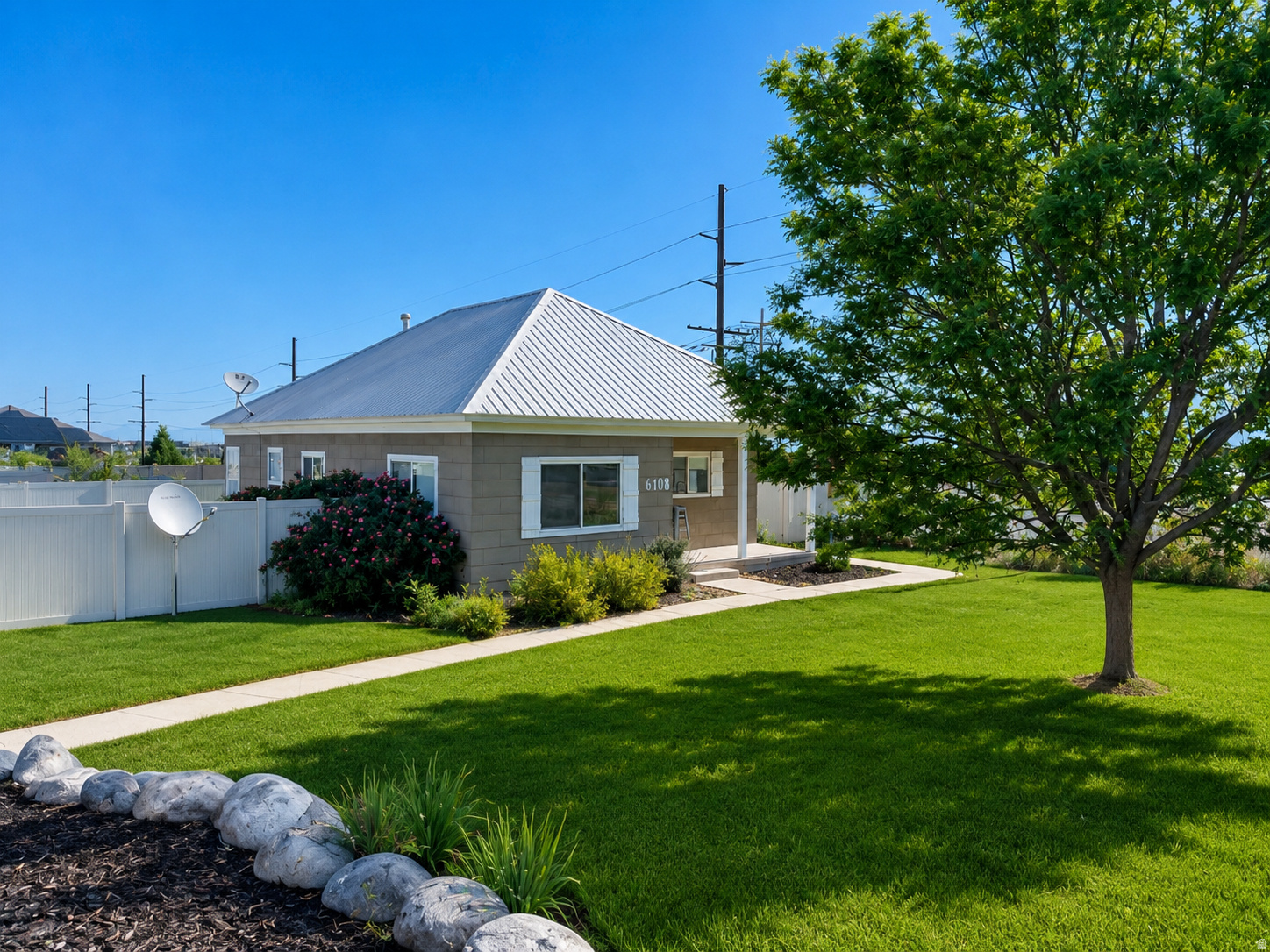 Welcome to this charming home in the heart of Herriman! This beautiful 3-bedroom, 2-bath single-family home offers the perfect blend of comfort and functionality.  Enjoy modern upgrades including a renovated kitchen, bathrooms, updated flooring and paint, newer furnace, and a water softner. The fully fenced backyard has palenty of room to relax, play, or entertain. The property includes a HUGE space for RV Parking - provides exceptional space for vehicles, toys, and storage. Don't miss the opportunity to make this wonderful Herriman home yours!  Square footage figures are provided as a courtesy estimate only and were obtained from county records.  Buyer is advised to obtain an independent measurement.