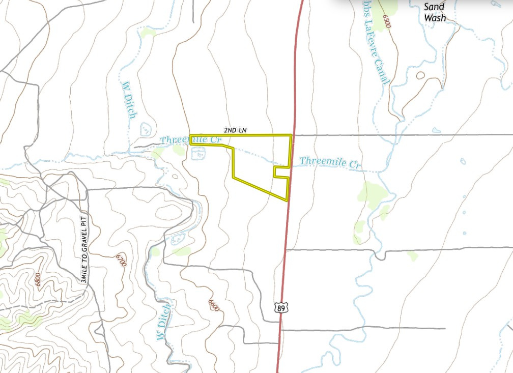 THREE MILE CREEK - Land