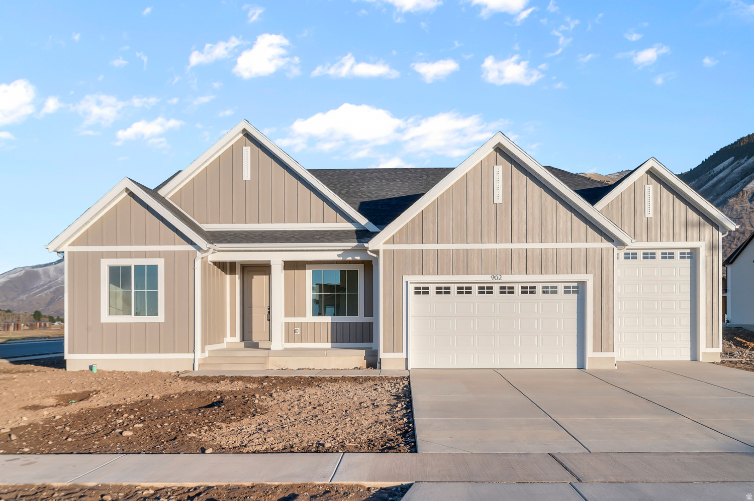 Estimated Home Completion in September! 12k towards closing costs with our preferred lender! Welcome to the Oakley floor plan in the highly desirable Mountainside Estates community. Situated on a spacious .25-acre lot, this beautifully designed home offers 4,453 square feet of thoughtfully planned living space, combining comfort, functionality, and mountain-town charm. This 3-bedroom, 2.5-bath home features an open-concept layout ideal for both everyday living and entertaining. The expansive main living areas are filled with natural light, while generous room sizes provide flexibility for work, relaxation, and gatherings. A 3rd car large garage offers sample space for vehicles, storage, and outdoor gear. Buyers to verify colors, materials, and options. Square footage figures are provided as a courtesy estimate only and were obtained from building plans. ***Sales Center Hours:  Open Tuesday, Thursday, Friday, and Saturday from 11:00 a.m. - 6:00 p.m. Wednesday from 1:00 p.m. - 6:00 p.m. Closed Sundays. Call for an appointment!