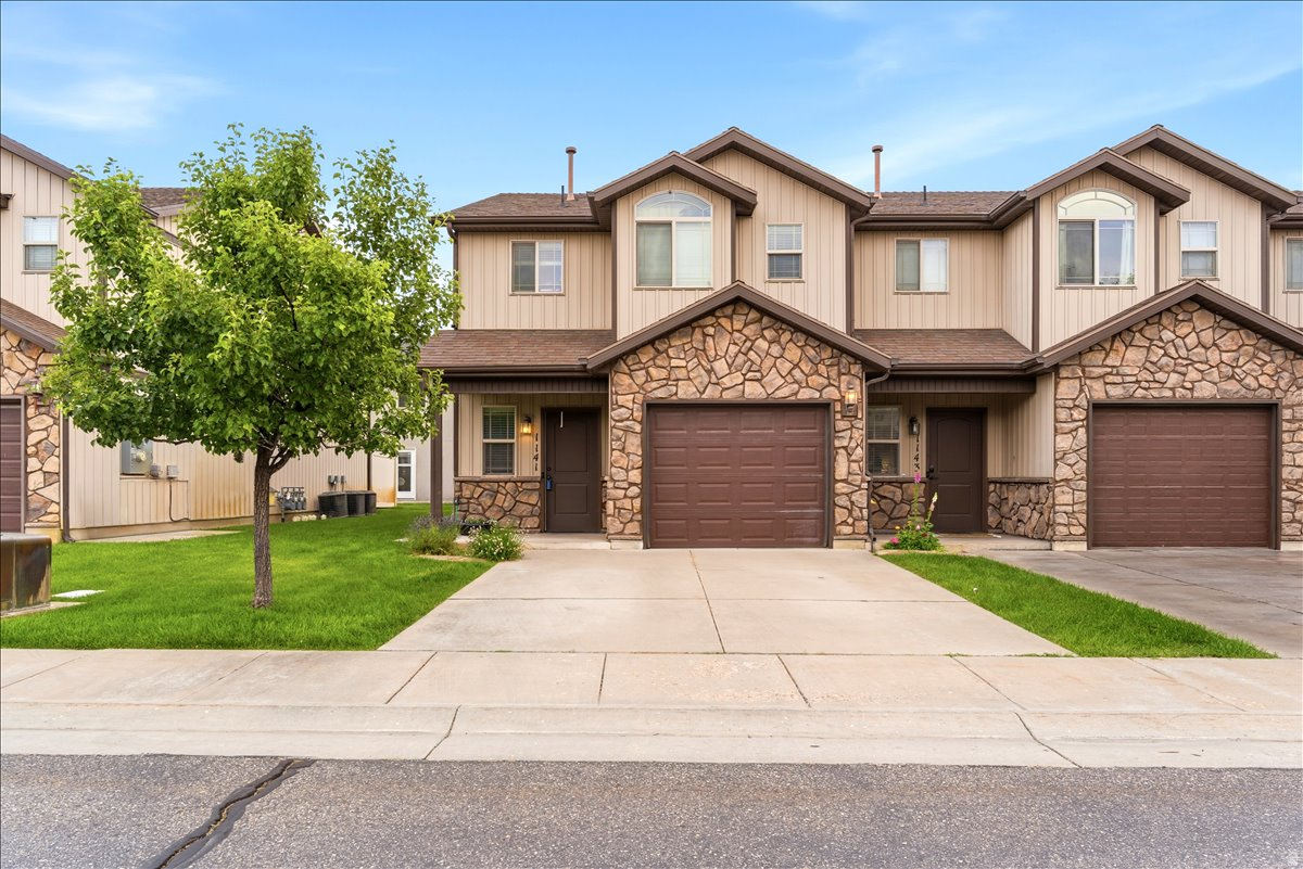 Beautiful end unit townhome with all the upgrades. This unit has a fireplace, crown moulding, natural gas line on the patio for a grill (never buy a propane tank again), matching cabinets in the laundry room, and a garden tub in the master bath. Most other units will not have these features. This unit also has 2 driveway parking spots where some others only have 1. Excellent location on a quiet road with a well managed HOA. Amenities include a pool, playground, bowery, water/sewer/trash, lawn care and snow removal, road maintenance and insurance (makes your insurance cost much less as you only need a more basic policy.)  All info (including square footage) provided as a courtesy estimate only and were obtained from county records.  Buyer is advised to obtain an independent measurement and verify all.
