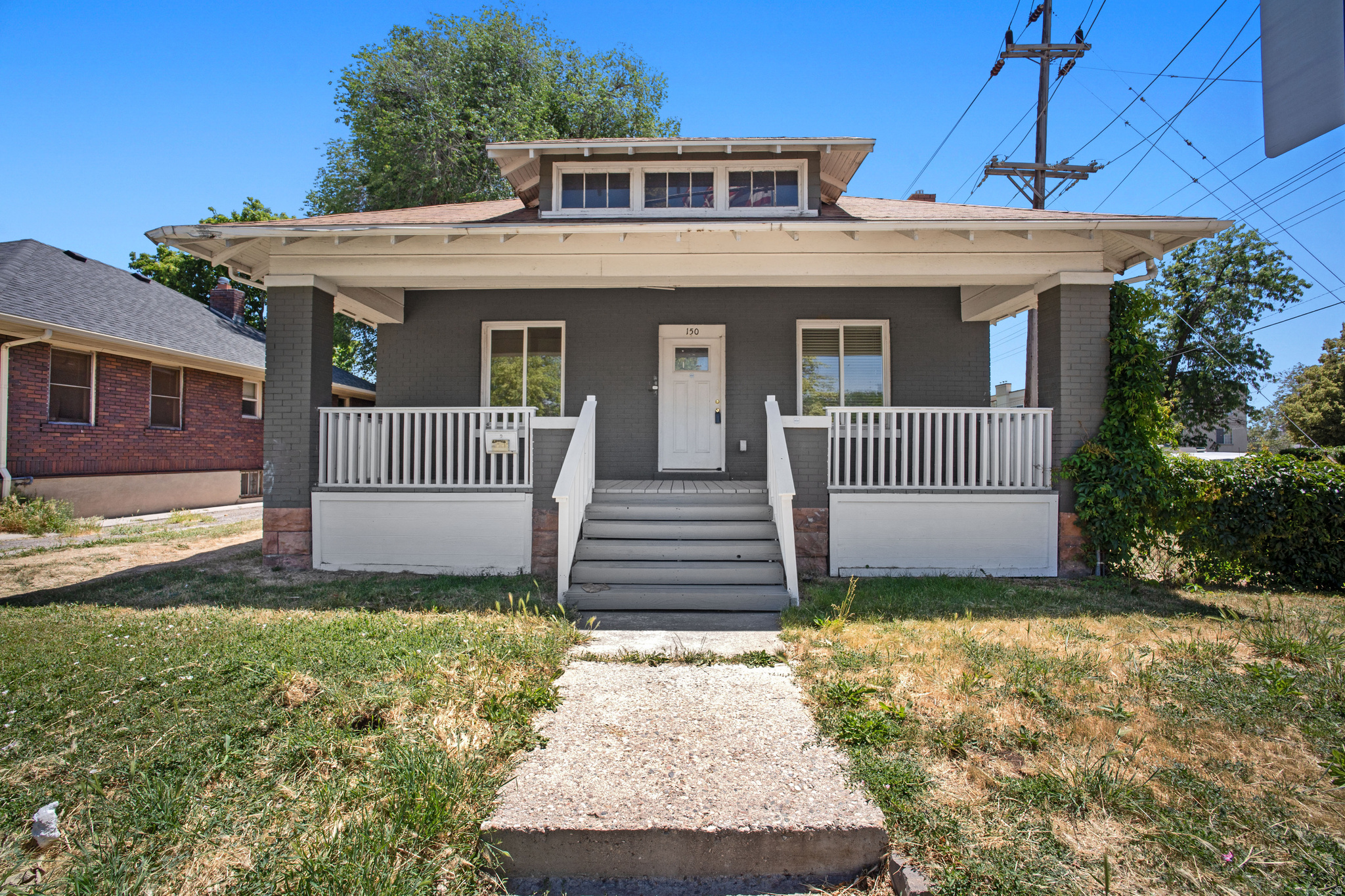 This charming brick bungalow is the perfect mix of old and new. The home retains its original charm through the brick fireplace decorative trim, built in cabinets, French doors, etc. It has been completely remodeled in 2017 with shaker cabinets, granite countertops, stainless steel appliances, bathroom fixtures, tile, and more. Add new paint and flooring this year you have a move in ready property.