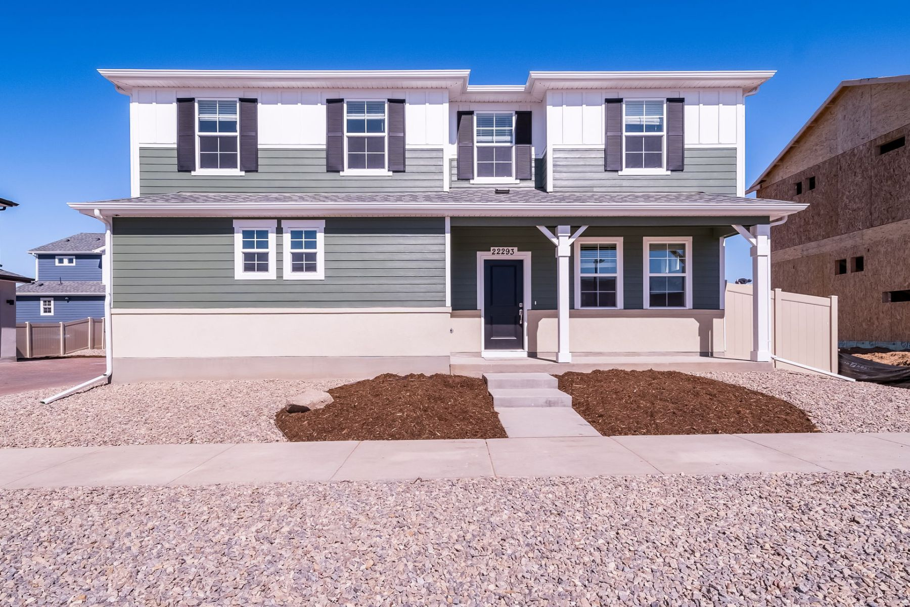 The Selma is a single-family, two-story home offering 1,938 square feet of space with 4 bedrooms, 2.5 bathrooms, and an oversized 2-car garage. The main floor layout includes 9-foot ceilings, a bright great room, and a kitchen finished with a large dining island and stainless-steel features. Upstairs, the layout accommodates a dedicated laundry room and three secondary bedrooms. The private primary suite completes the top level, boasting a double vanity, a walk-in closet, and a spa shower with a window. Outside, the property features a covered front porch and a 5-foot privacy fence. Wander is a family-friendly community on the north shore of Utah Lake, featuring proximity to parks, trails, shopping, and top-rated Alpine School District schools. Located 5 miles from I-15, the neighborhood offers easy access to recreation and entertainment in the Thanksgiving Point area. (Photos are of another home in another community. Selma Homesite 233)