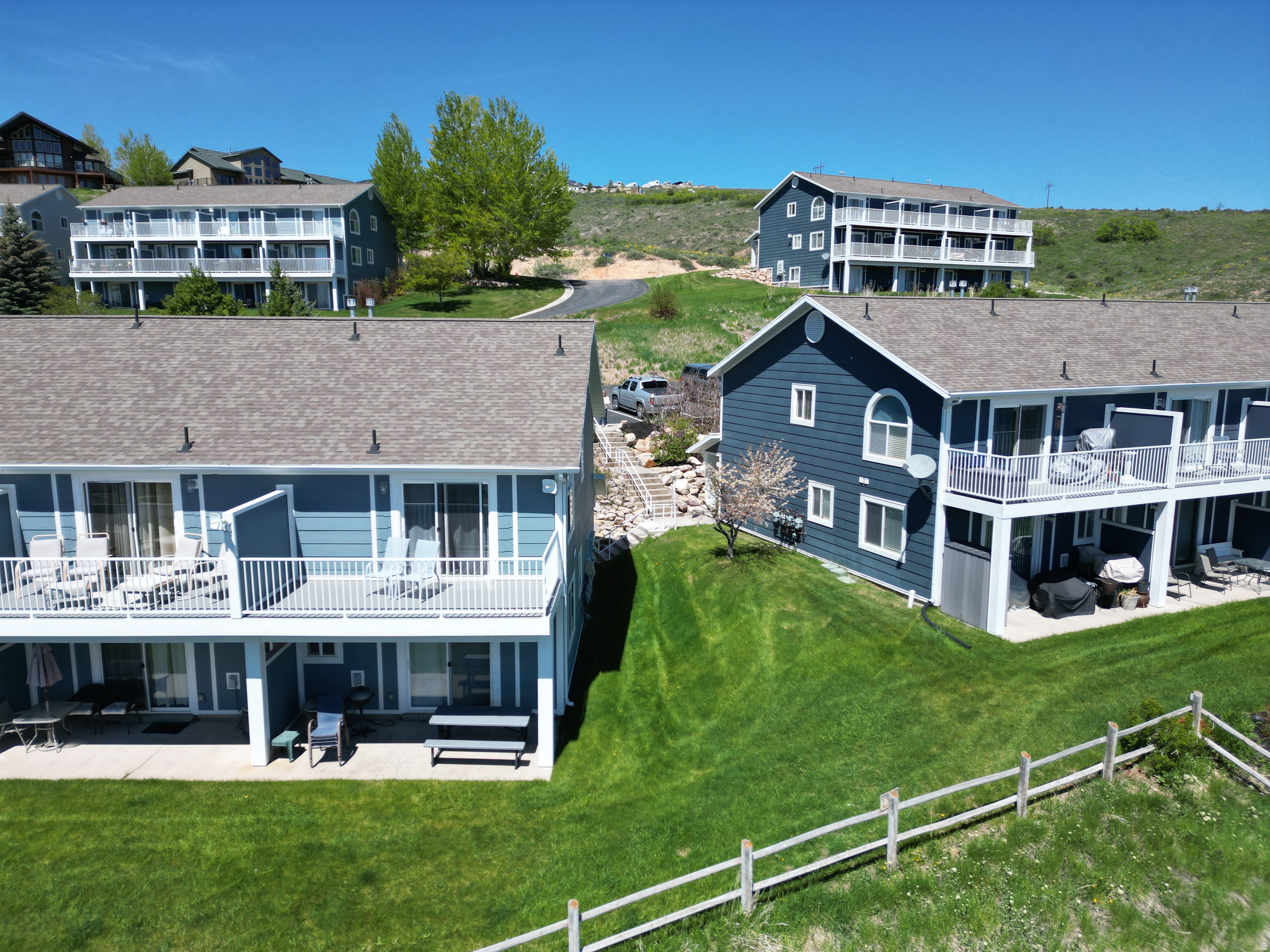 New Season, New Price! Location says it all. This desirable end-unit condo is perched just above the Utah State Marina, placing you minutes from everything Bear Lake has to offer-beaches, boating, restaurants, shopping, and year-round recreation. The interior was updated in 2022 with new paint, baseboards, trim, main-level LVT flooring, and carpet. Sold fully furnished, this turnkey property is ready for immediate enjoyment. A new 8-foot exterior deck provides additional outdoor living space to relax and take in the Bear Lake atmosphere. Property is currently in a rental pool, and all existing booked rentals must be honored by the buyer. Shown by appointment only. Don't miss this opportunity to own one of the most conveniently located condos at Bear Lake, offering both personal enjoyment and income potential.