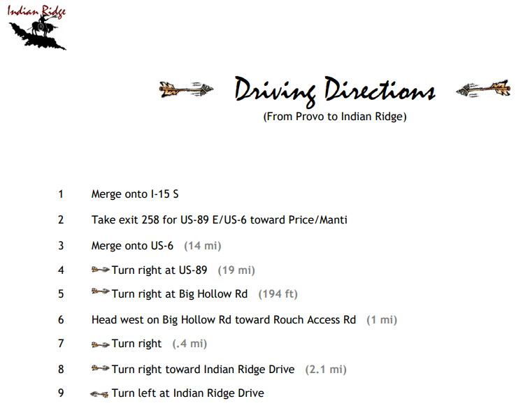 INDIAN RIDGE - Land