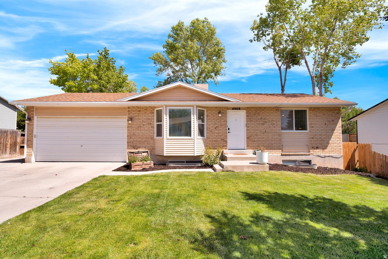 Beautiful Rambler in the hear of West Jordan! Featuring a fully finished mother in-law apartment with its own private entrance. Perfect for Extended Family, Guest or rental potential. Enjoy Curb appeal, Mature landscaping, and a huge deck ideal for entertainment and relaxing outdoors.  Square footage figures are provided as a courtesy estimate only and were obtained from county records.  Buyer is advised to obtain an independent measurement.